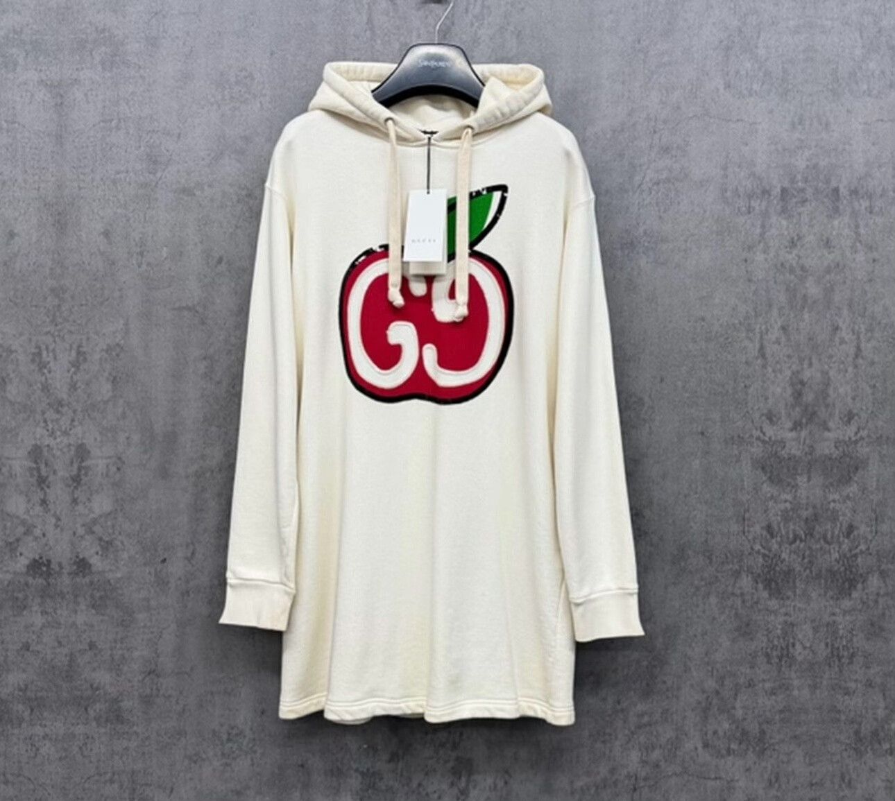 Gucci Gucci Apple GG Sequin Hoodie White Size S Size US S / EU 44-46 / 1 - 2 Thumbnail