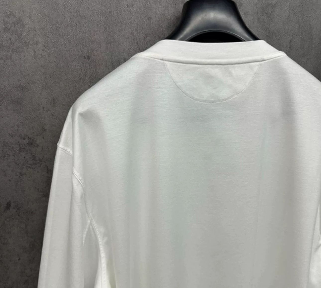 Brunello Cucinelli Brunello Cucinelli Crest Patch T-Shirt Size XXL Size US XXL / EU 58 / 5 - 5 Thumbnail
