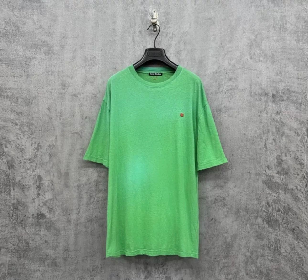 Acne Studios Acne Studios Face Logo Wash T-Shirt XXS Size US XXS / EU 40 - 2 Thumbnail