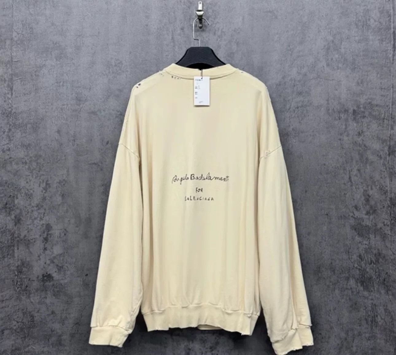 Balenciaga Balenciaga x Angelo Badalamenti Music Sweatshirt 3 Size US L / EU 52-54 / 3 - 2 Thumbnail