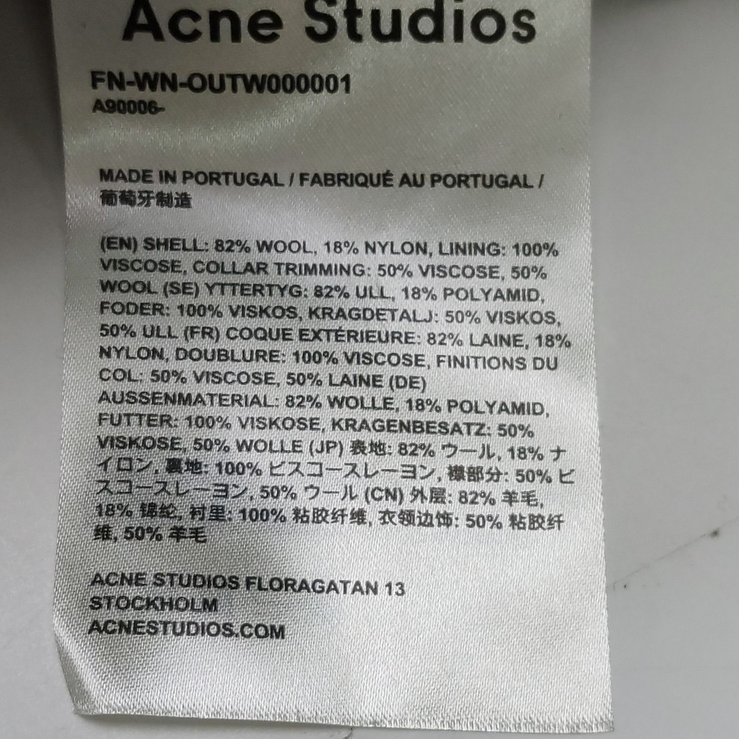 Acne Studios Acne Studios Women it_34 Coats Size XXS / US 00 / IT 34 - 6 Thumbnail
