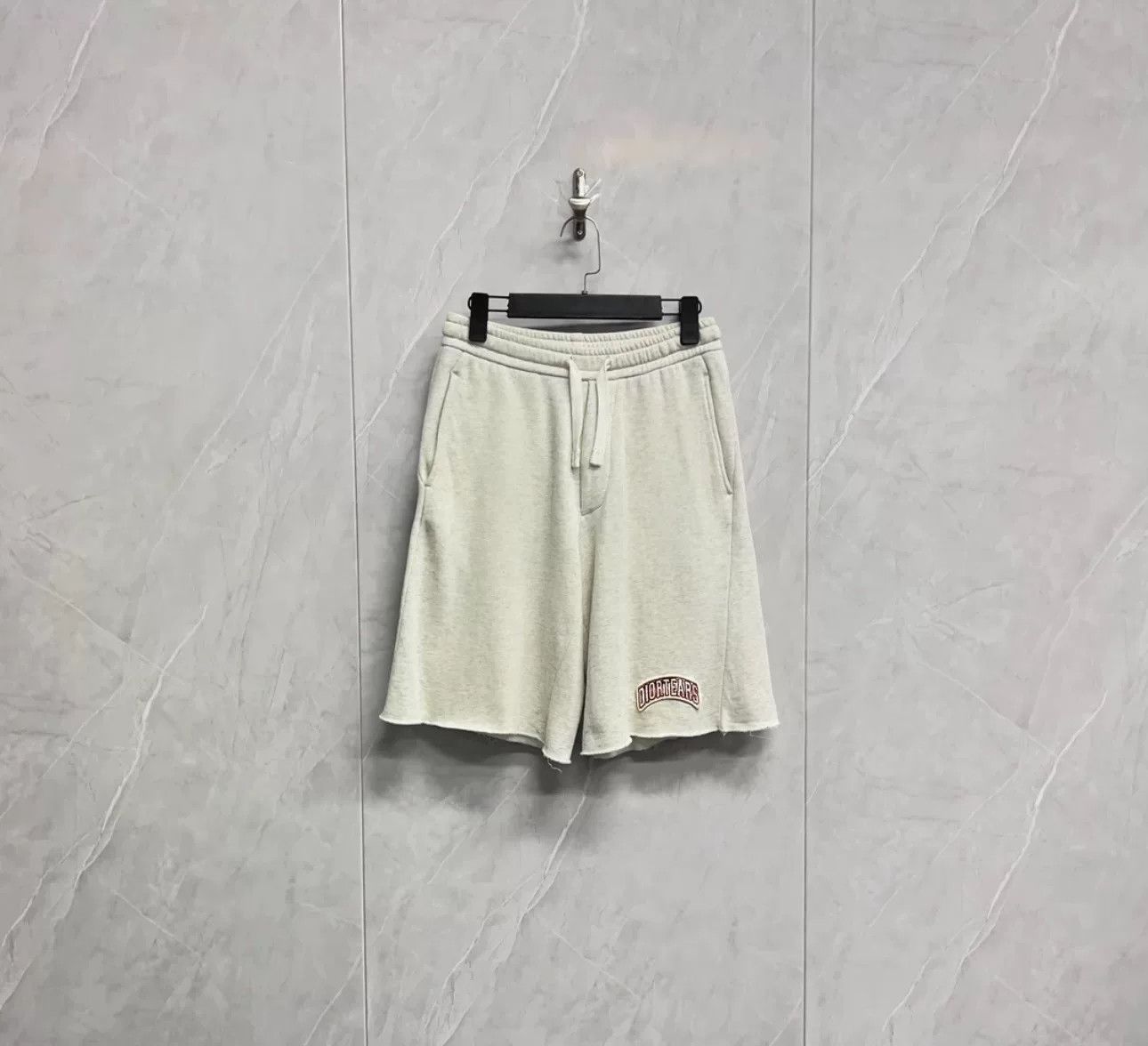 Dior Dior Tears Embroidered Logo Sweat Shorts XS Size US 28 / EU 44 - 2 Thumbnail