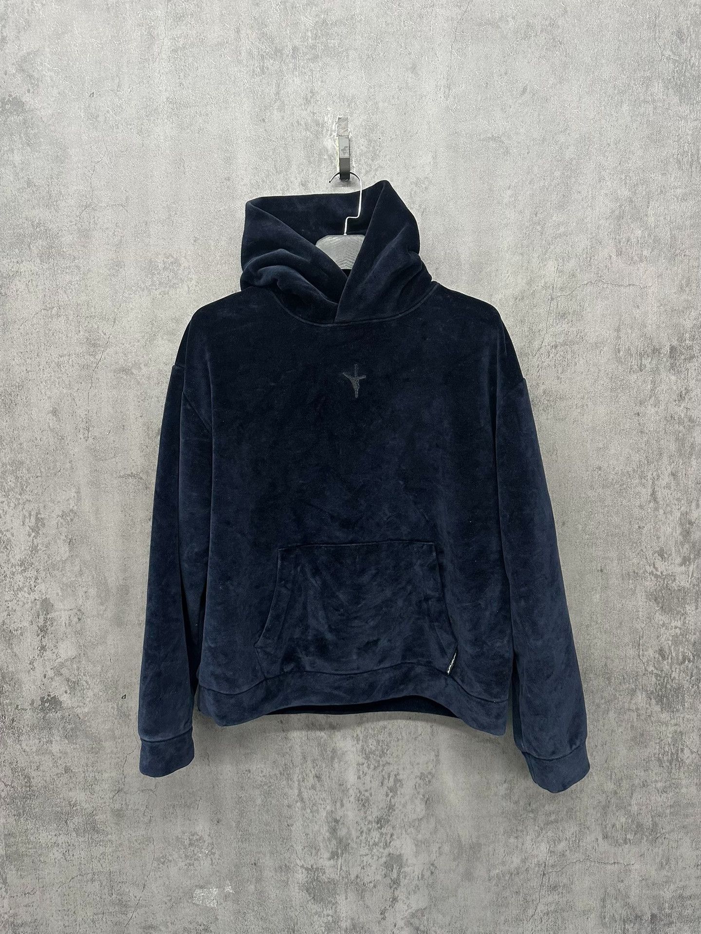 Alexander Wang Alexander Wang Velour Hooded Sweatshirt Size M Size US M / EU 48-50 / 2 - 2 Thumbnail