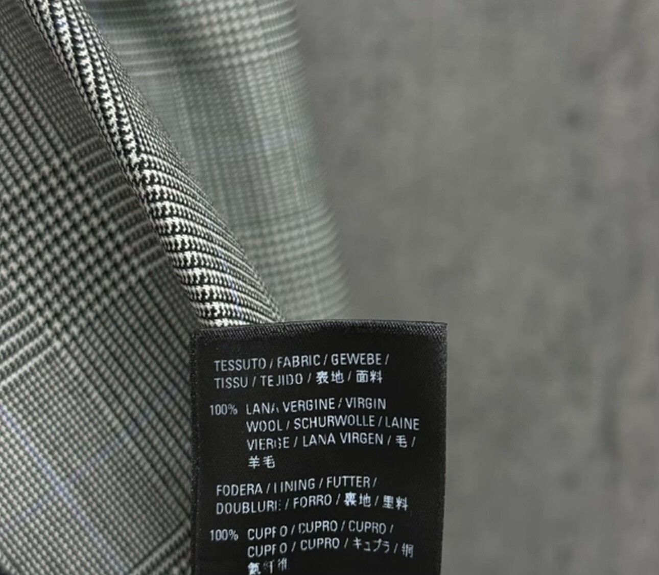 Balenciaga Balenciaga Houndstooth Logo Blazer 36R Size 36R - 5 Thumbnail