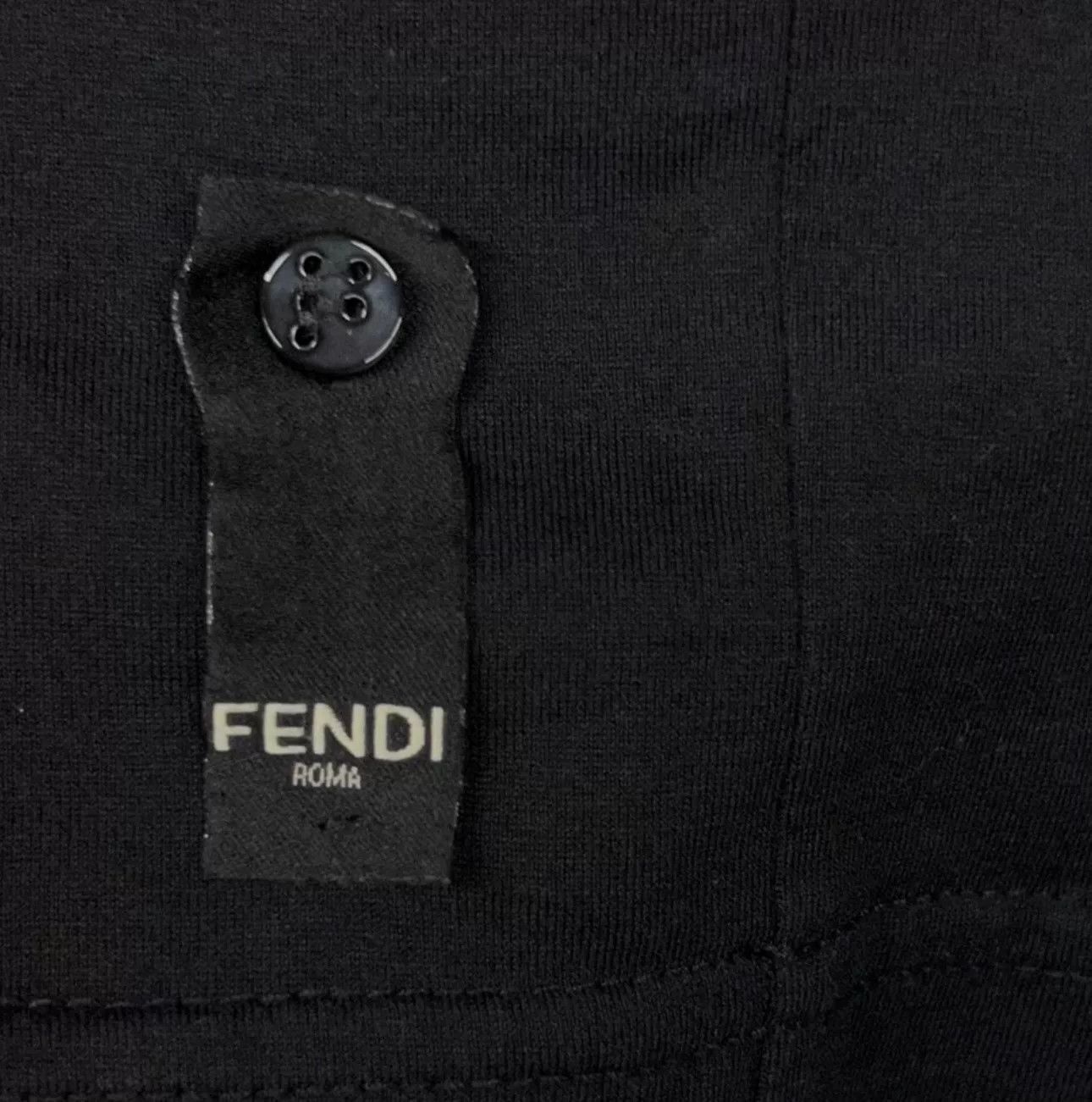 Fendi Fendi Jewel Logo Short Sleeve T-Shirt Size XL Size US XL / EU 56 / 4 - 4 Thumbnail