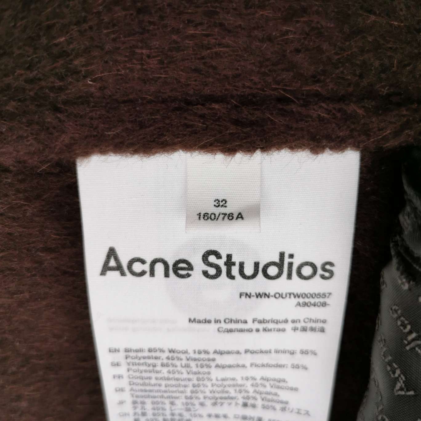 Acne Studios Acne Studios Women fr_32 Coats Size XXS / US 00 / IT 34 - 4 Thumbnail