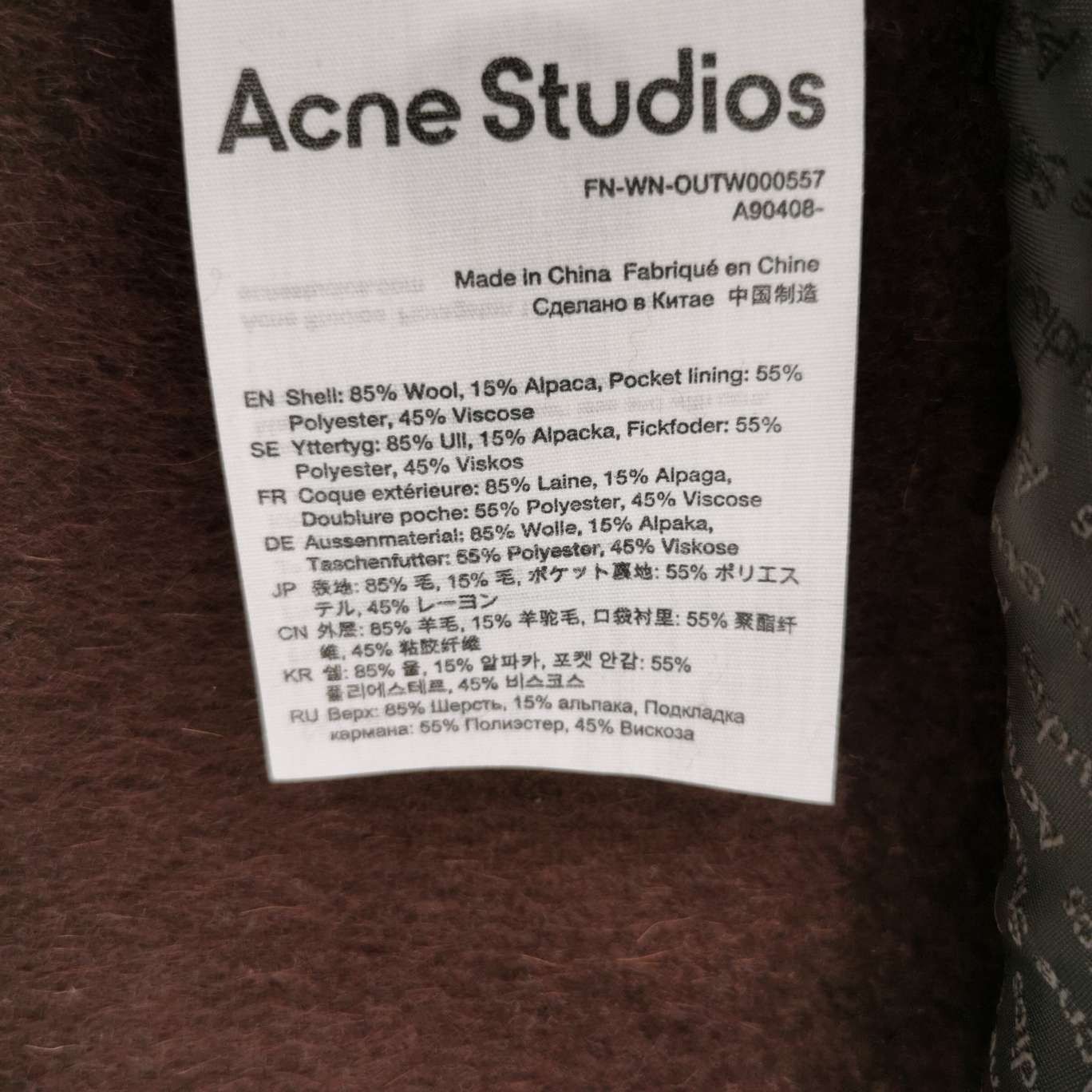 Acne Studios Acne Studios Women fr_32 Coats Size XXS / US 00 / IT 34 - 5 Thumbnail