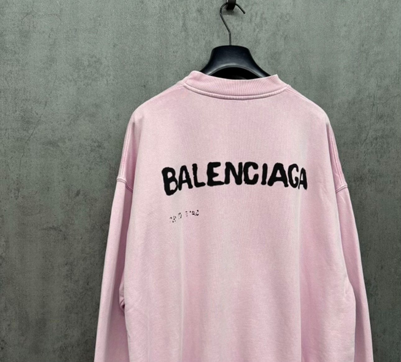 Balenciaga Balenciaga Splash Logo Sweatshirt XS Size US XS / EU 42 / 0 - 5 Thumbnail