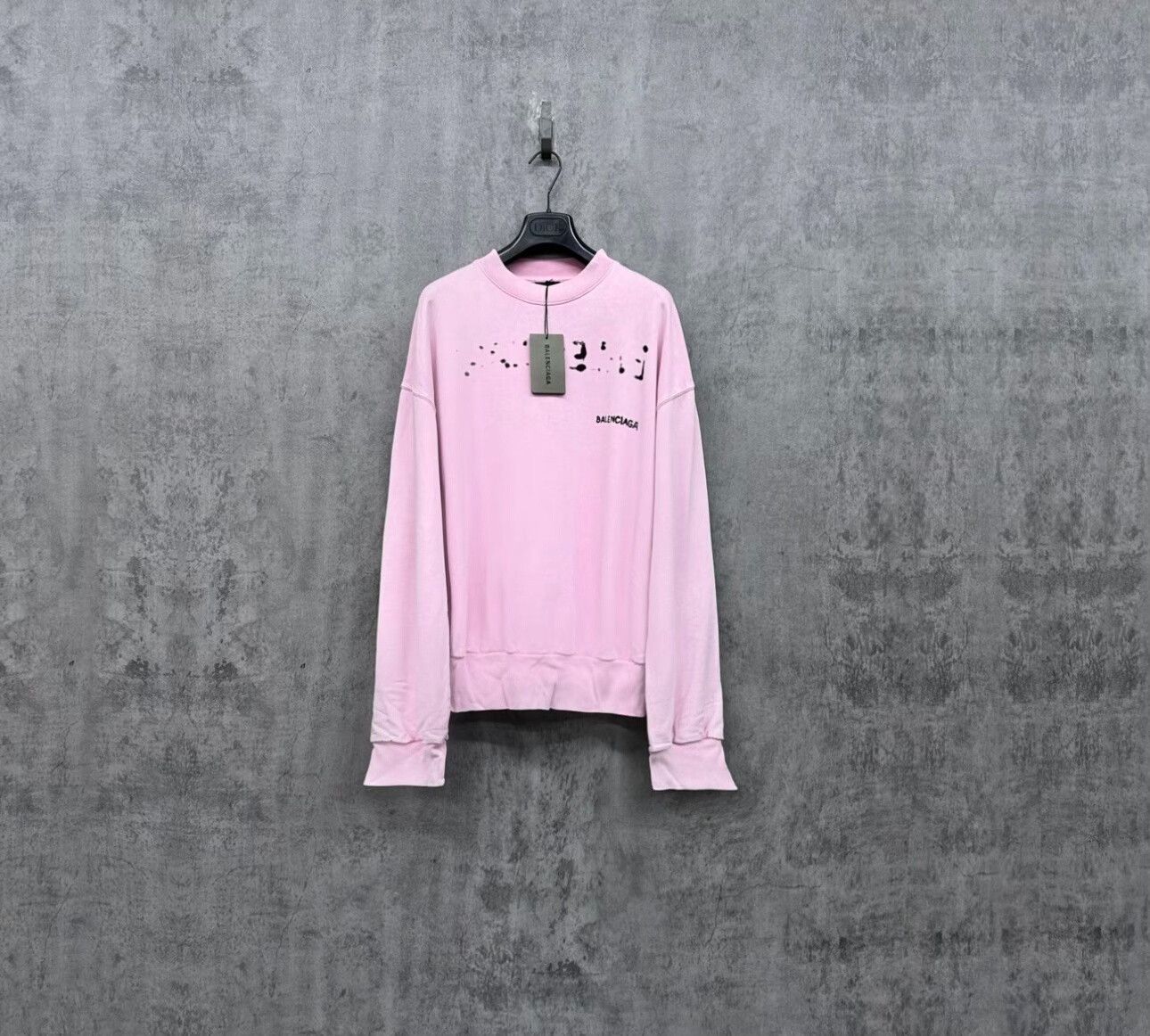 Balenciaga Balenciaga Splash Logo Sweatshirt XS Size US XS / EU 42 / 0 - 2 Thumbnail