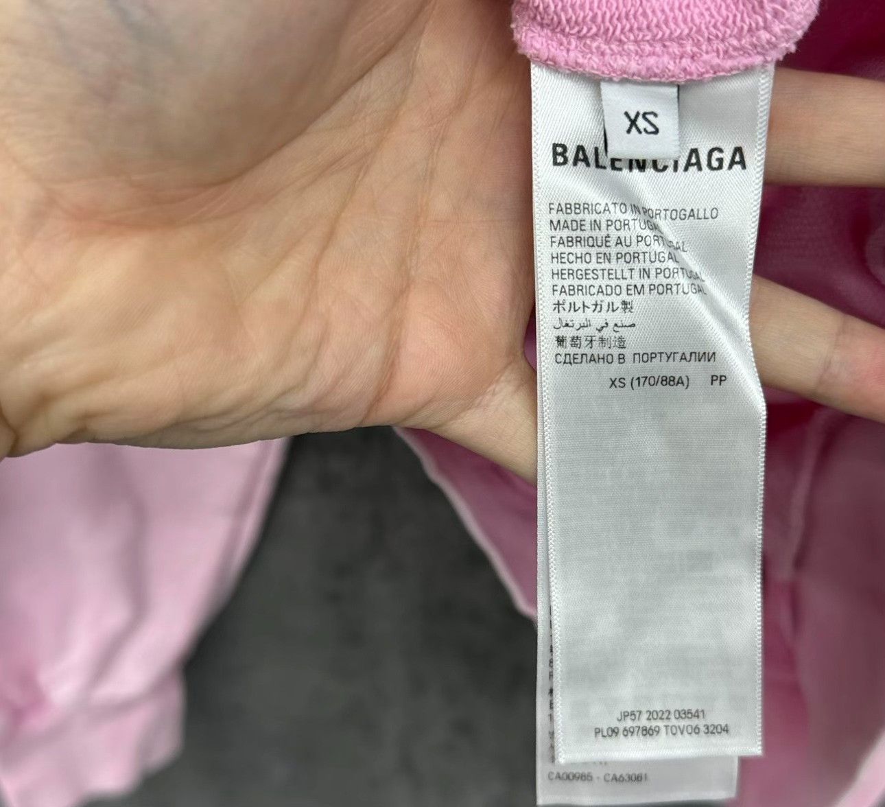 Balenciaga Balenciaga Splash Logo Sweatshirt XS Size US XS / EU 42 / 0 - 3 Thumbnail