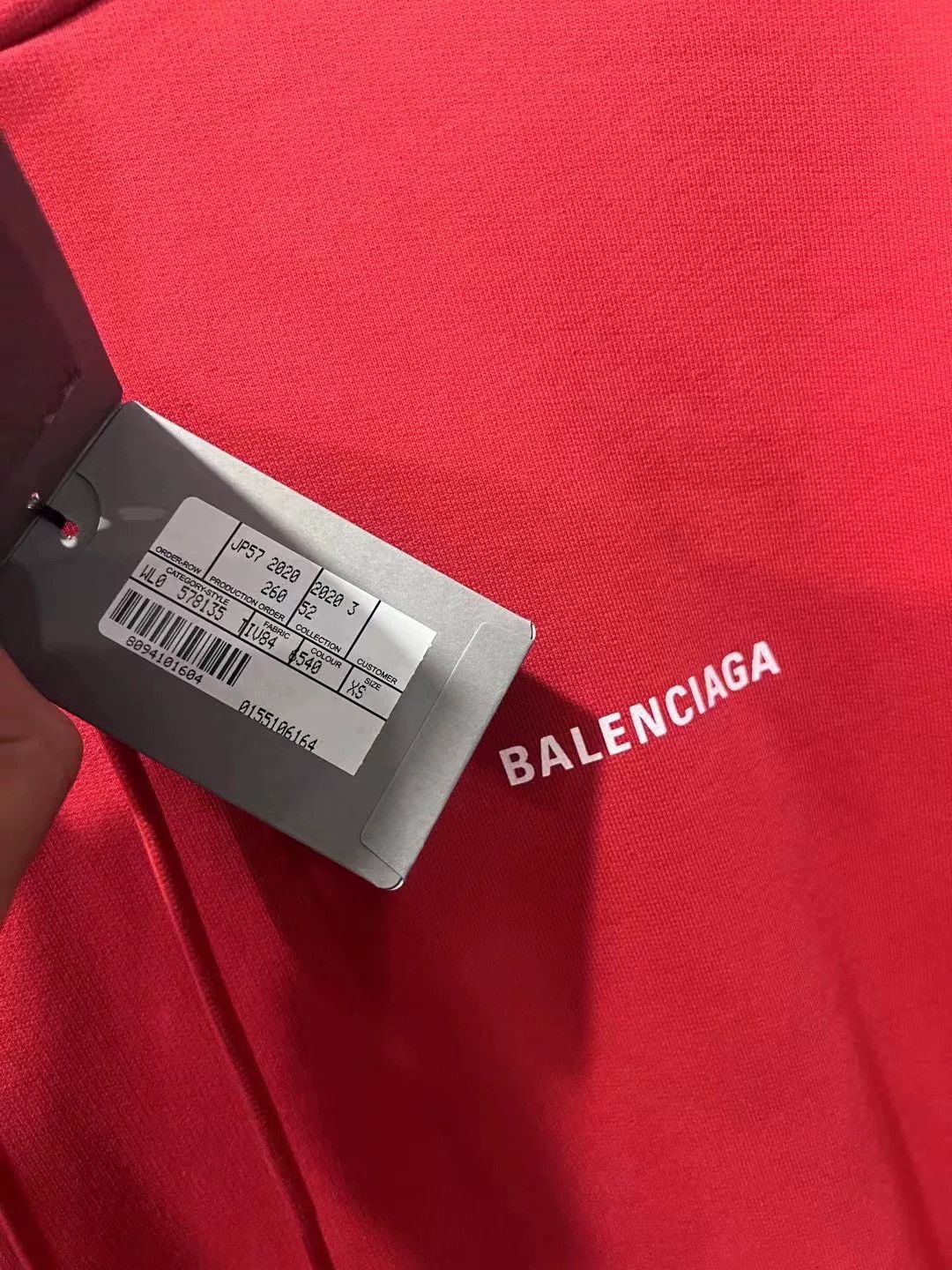 Balenciaga Balenciaga Front & Back Logo Hoodie XS Size US XS / EU 42 / 0 - 4 Thumbnail