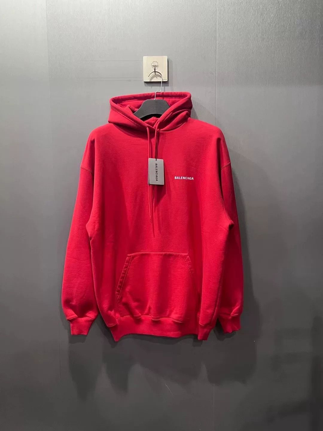 Balenciaga Balenciaga Front & Back Logo Hoodie XS Size US XS / EU 42 / 0 - 2 Thumbnail