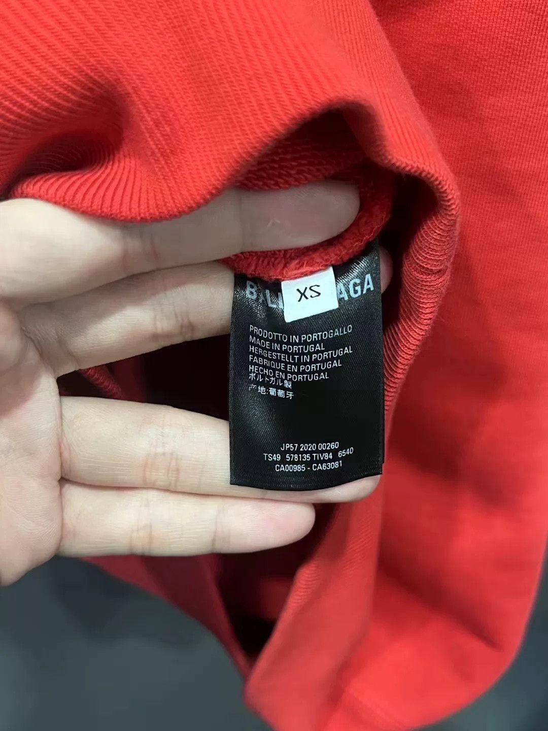 Balenciaga Balenciaga Front & Back Logo Hoodie XS Size US XS / EU 42 / 0 - 5 Thumbnail