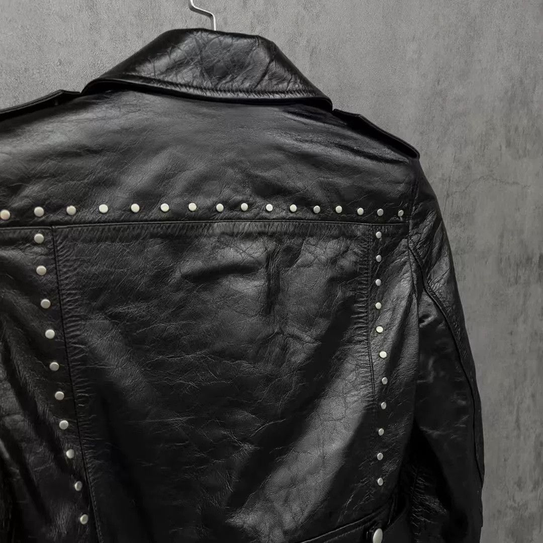 Givenchy Givenchy Studded Calfskin Leather Biker Jacket 34 Size XS / US 0-2 / IT 36-38 - 5 Thumbnail