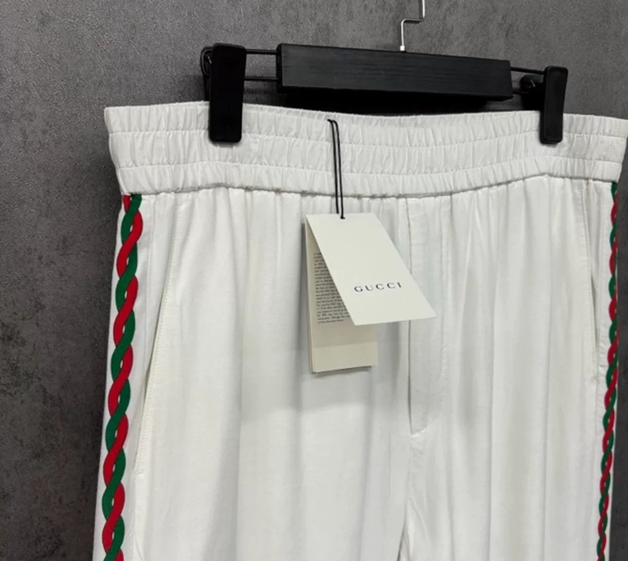 Gucci Gucci Embroidered Web Stripe Joggers Size 50 Size US 34 / EU 50 - 3 Thumbnail