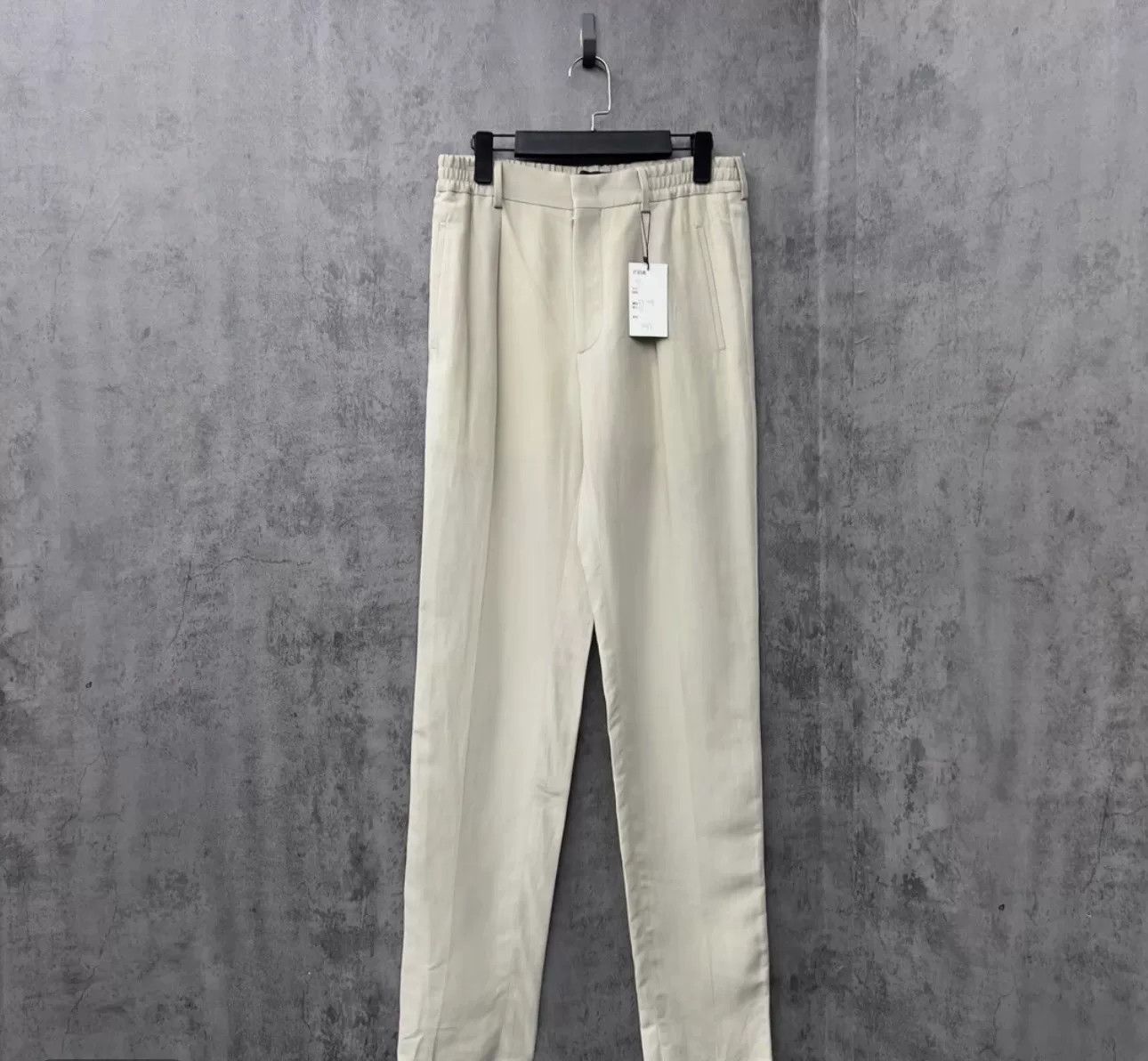 Fendi Fendi Logo Embroidered Linen Blend Casual Pants 46 Size US 30 / EU 46 - 2 Thumbnail
