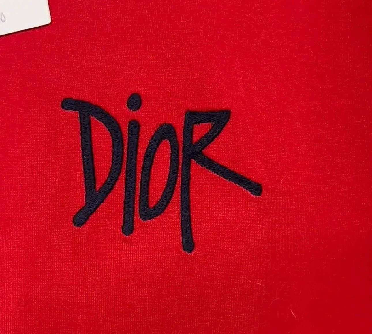 Dior Dior Embroidered Logo Two-Tone T-Shirt Size M Size US M / EU 48-50 / 2 - 3 Thumbnail