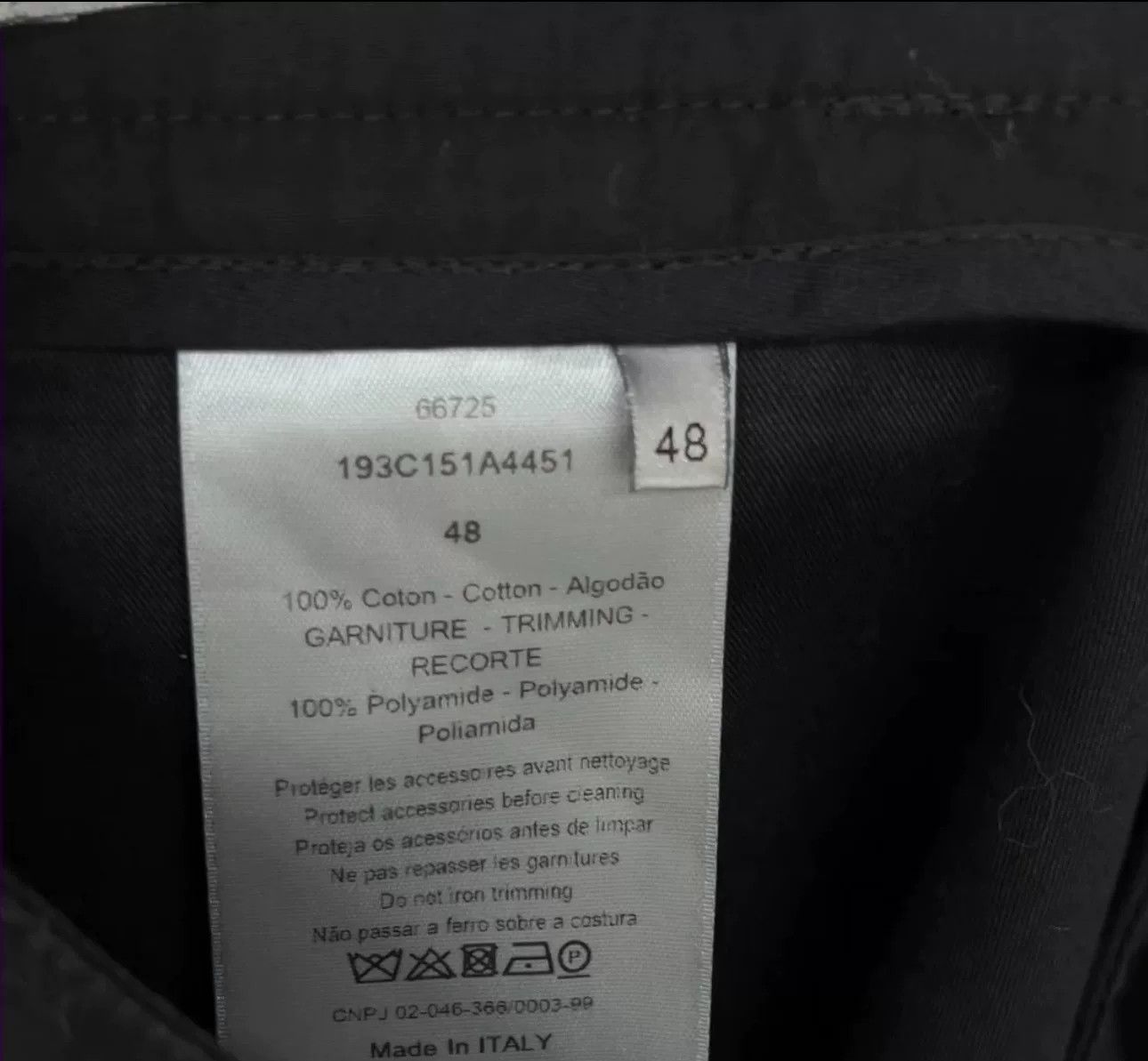 Dior Dior Buckle Logo Shorts Size 48 Size US 32 / EU 48 - 5 Thumbnail