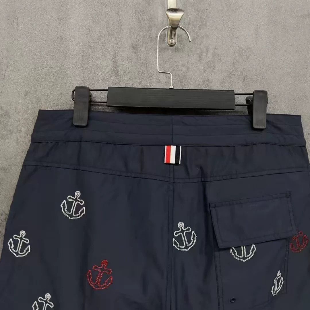 Thom Browne Thom Browne Anchor Embroidered Swim Shorts 1 Size US 30 / EU 46 - 4 Thumbnail