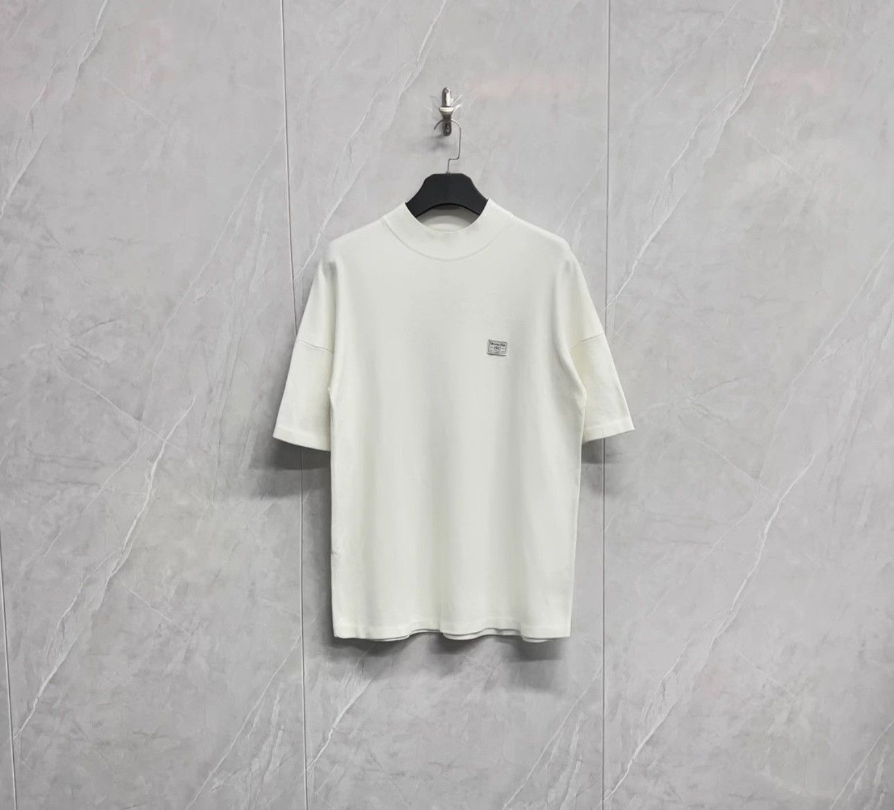 Dior Dior 1947 Embroidered Logo Ribbed T-Shirt Size S Size US S / EU 44-46 / 1 - 2 Thumbnail
