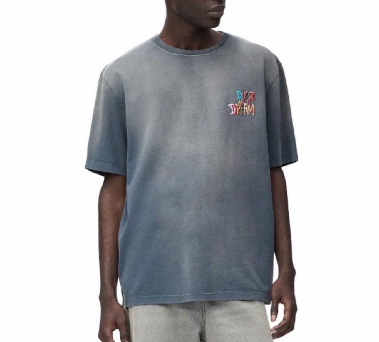 Loewe Loewe Washed Logo Embroidered T-Shirt XL Size US XL / EU 56 / 4 - 4 Thumbnail