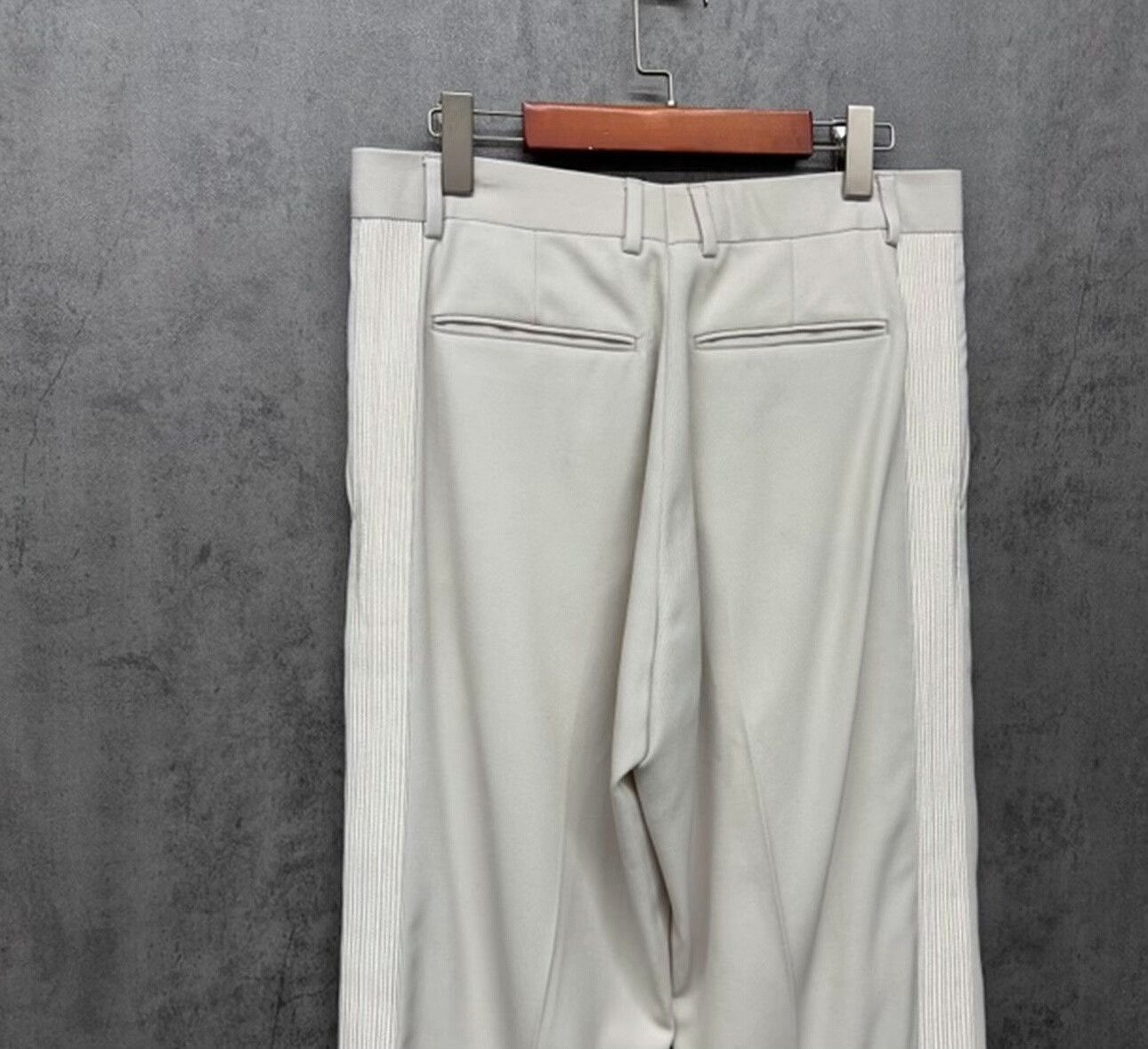Dior Dior Side Stripe Wool Trousers Size 50 Size US 34 / EU 50 - 3 Thumbnail