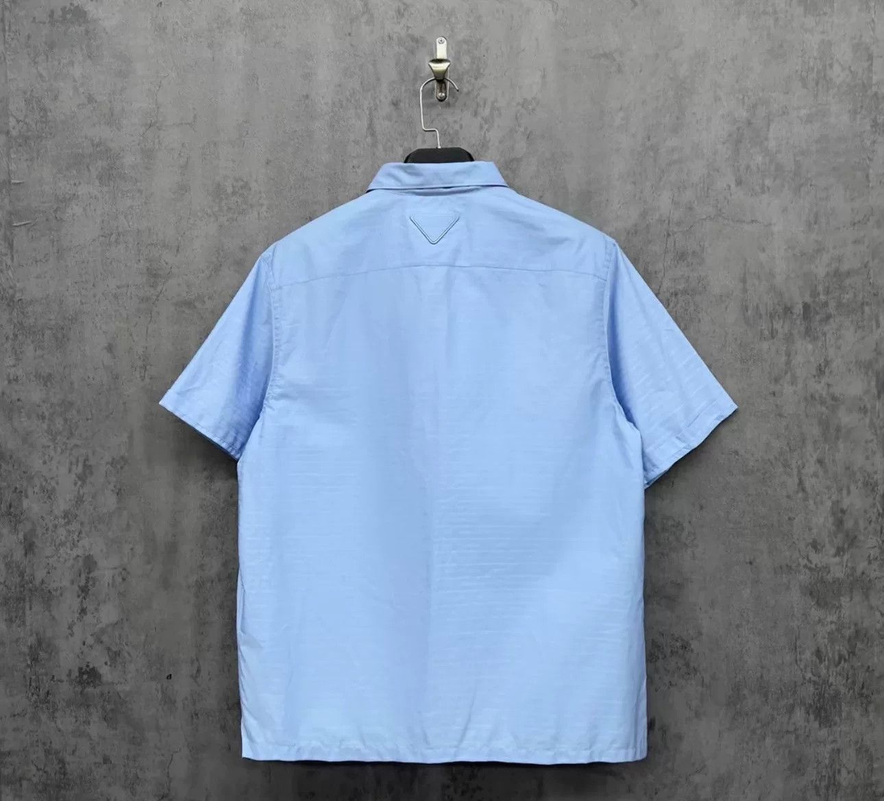 Prada Prada Logo Monogram Short Sleeve Shirt Size L Size US L / EU 52-54 / 3 - 2 Thumbnail