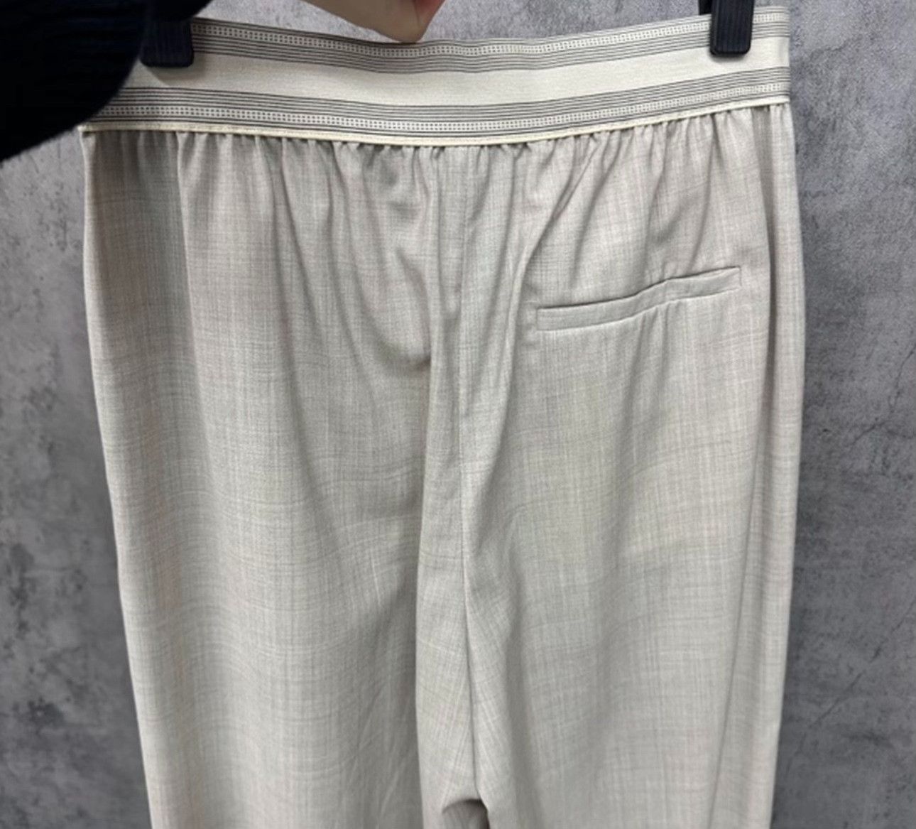 Loewe Loewe Logo Waistband Wool Casual Trousers M Size US 32 / EU 48 - 4 Thumbnail