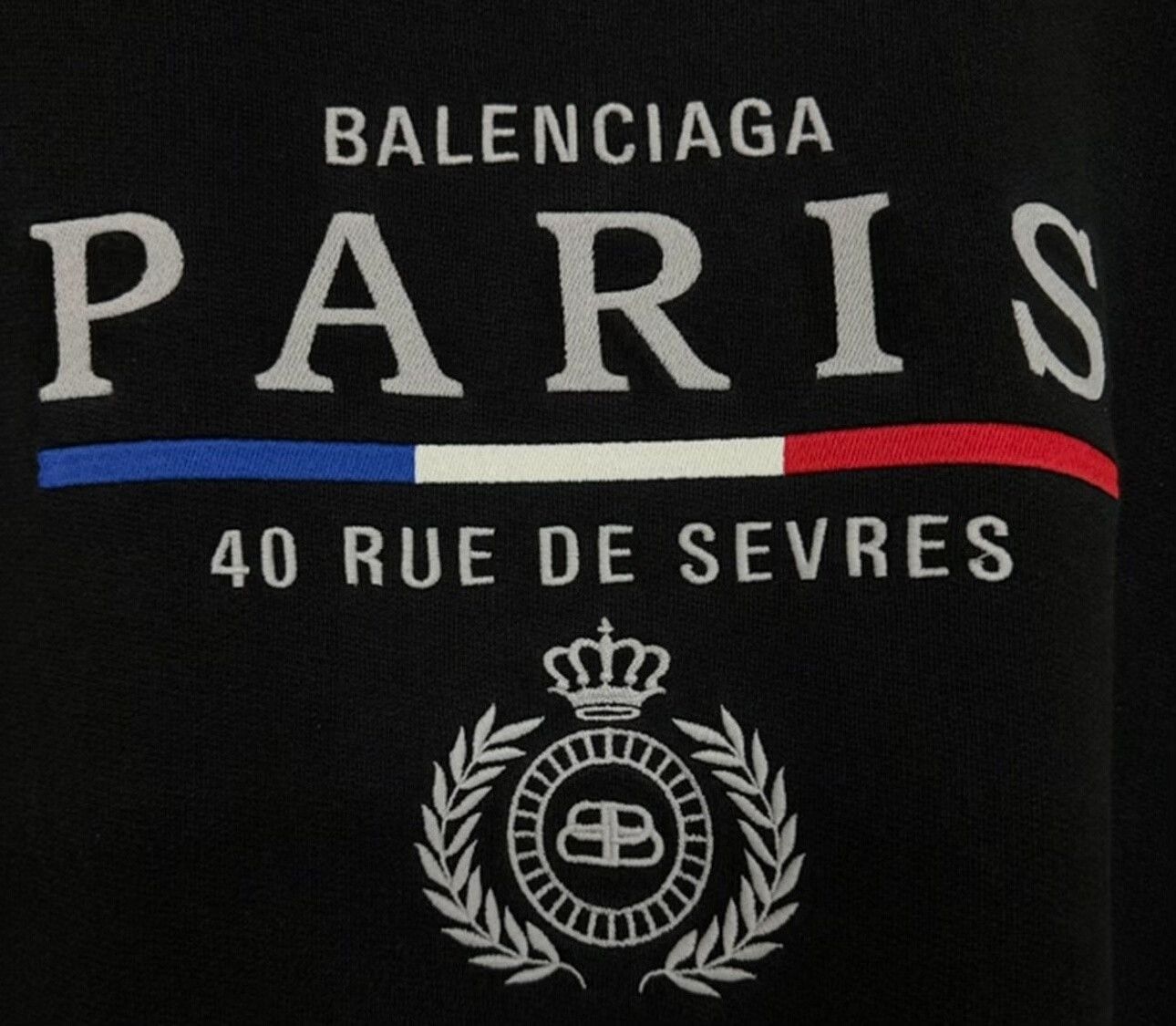 Balenciaga Balenciaga Paris Logo Washed Hoodie M Size US M / EU 48-50 / 2 - 4 Thumbnail