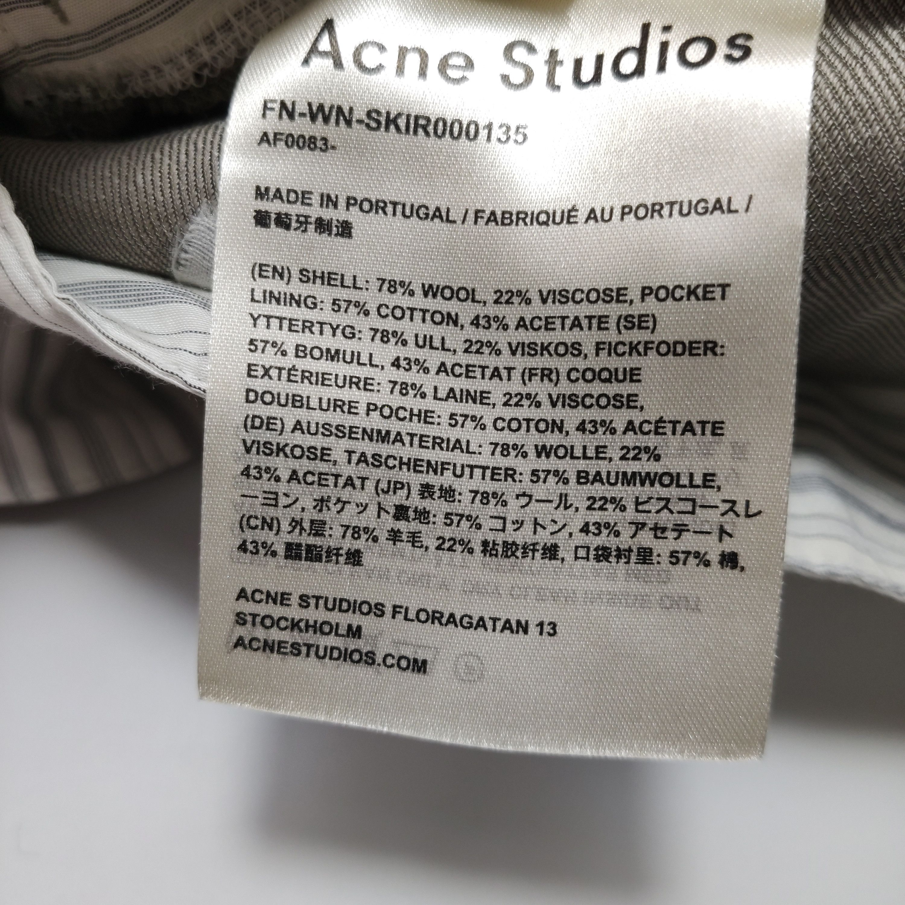 Acne Studios Acne Studios Women 28 Midi Skirts Size 28" / US 6 / IT 42 - 6 Thumbnail