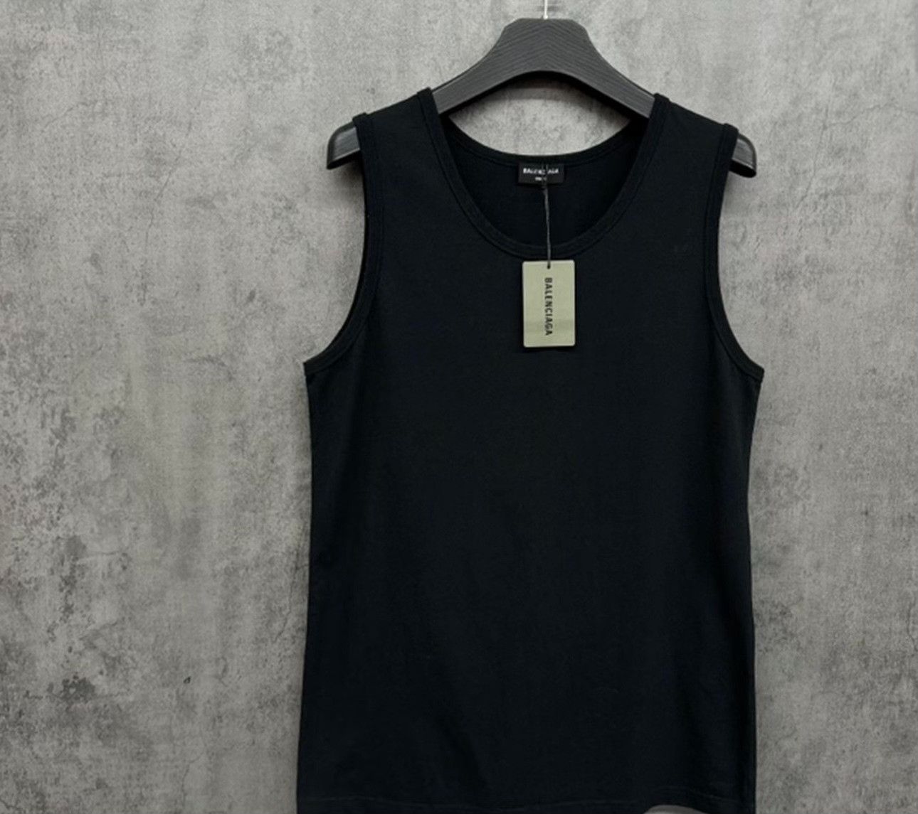 Balenciaga Balenciaga Embroidered Logo Tank Top M Size US M / EU 48-50 / 2 - 5 Thumbnail
