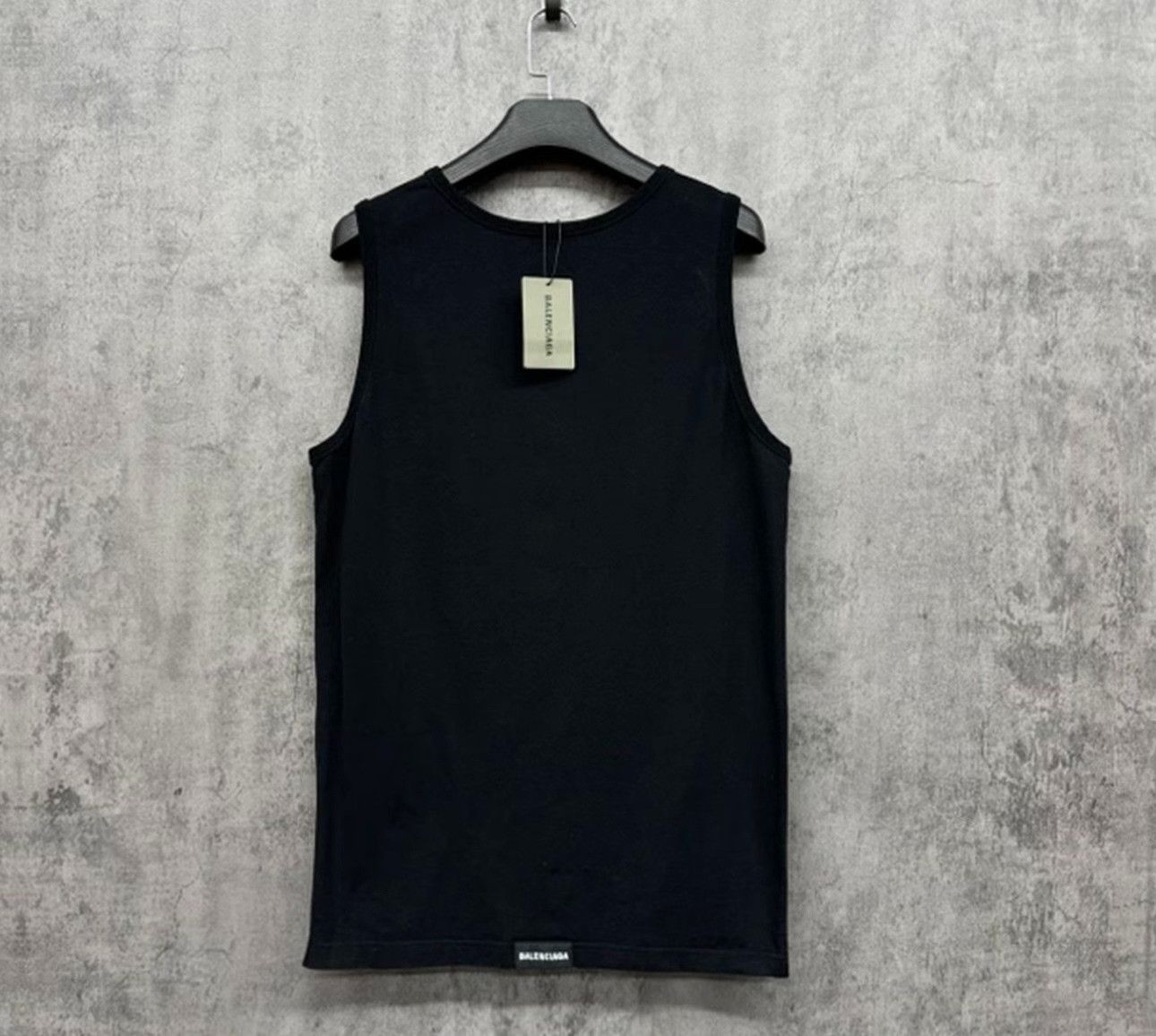 Balenciaga Balenciaga Embroidered Logo Tank Top M Size US M / EU 48-50 / 2 - 2 Thumbnail