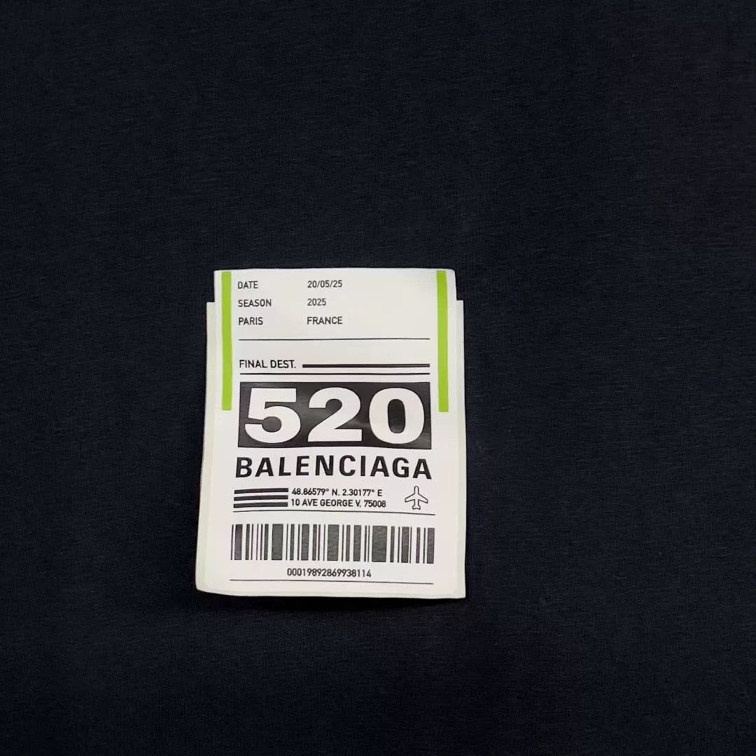 Balenciaga Balenciaga 520 Graphic Logo T-Shirt L Size US L / EU 52-54 / 3 - 3 Thumbnail