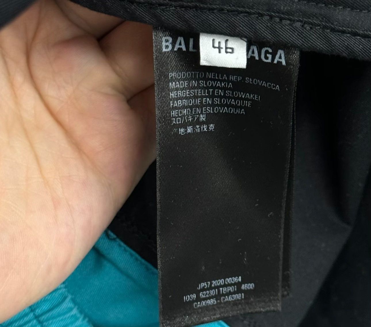 Balenciaga Balenciaga Contrast Logo Track Jacket Size 46 Size US S / EU 44-46 / 1 - 5 Thumbnail