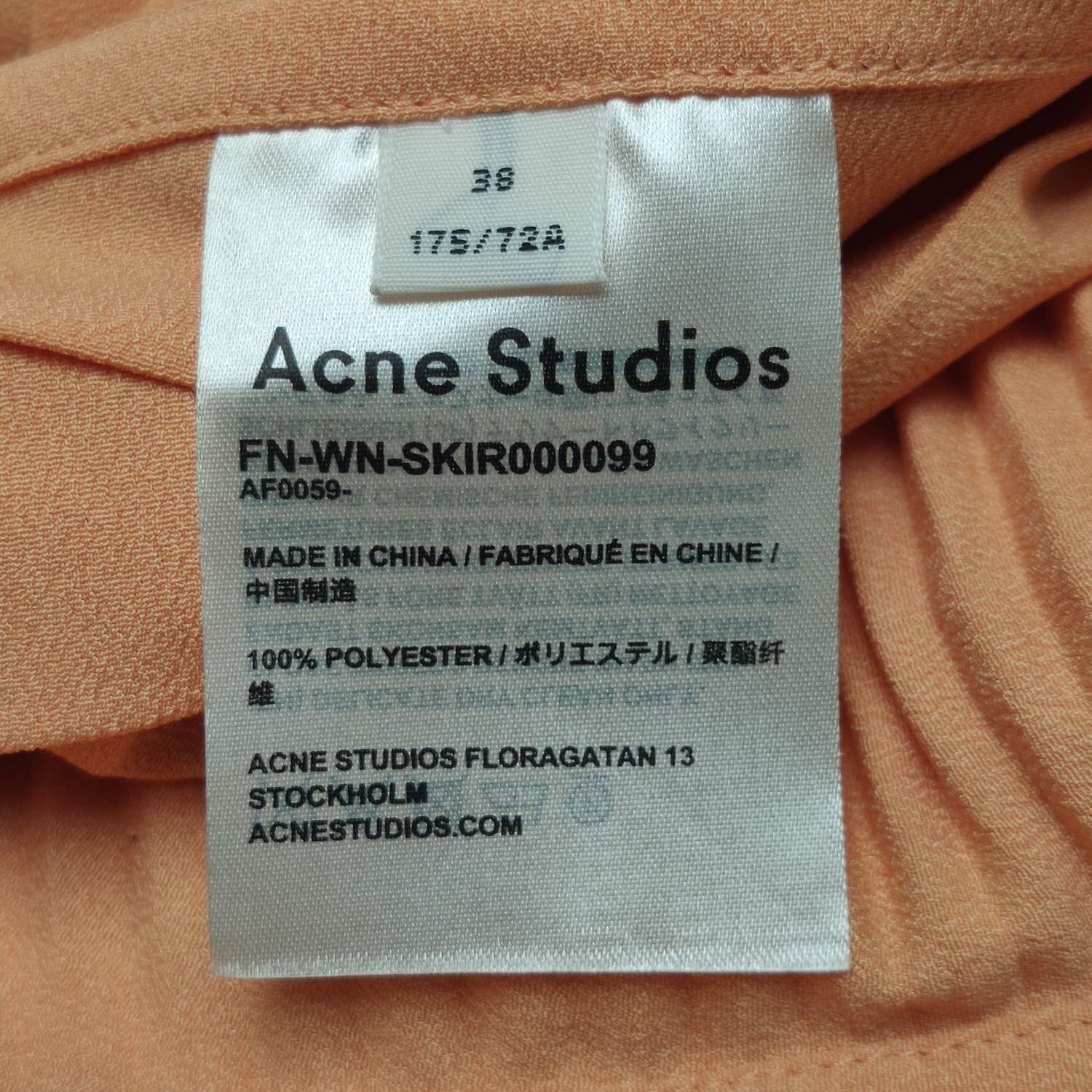 Acne Studios Acne Studios Women 28 Midi Skirts Size 28" / US 6 / IT 42 - 7 Thumbnail
