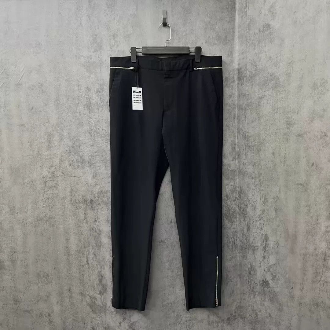 Prada Prada Multi-Zip Casual Pants Size 36 Size US 36 / EU 52 - 2 Thumbnail