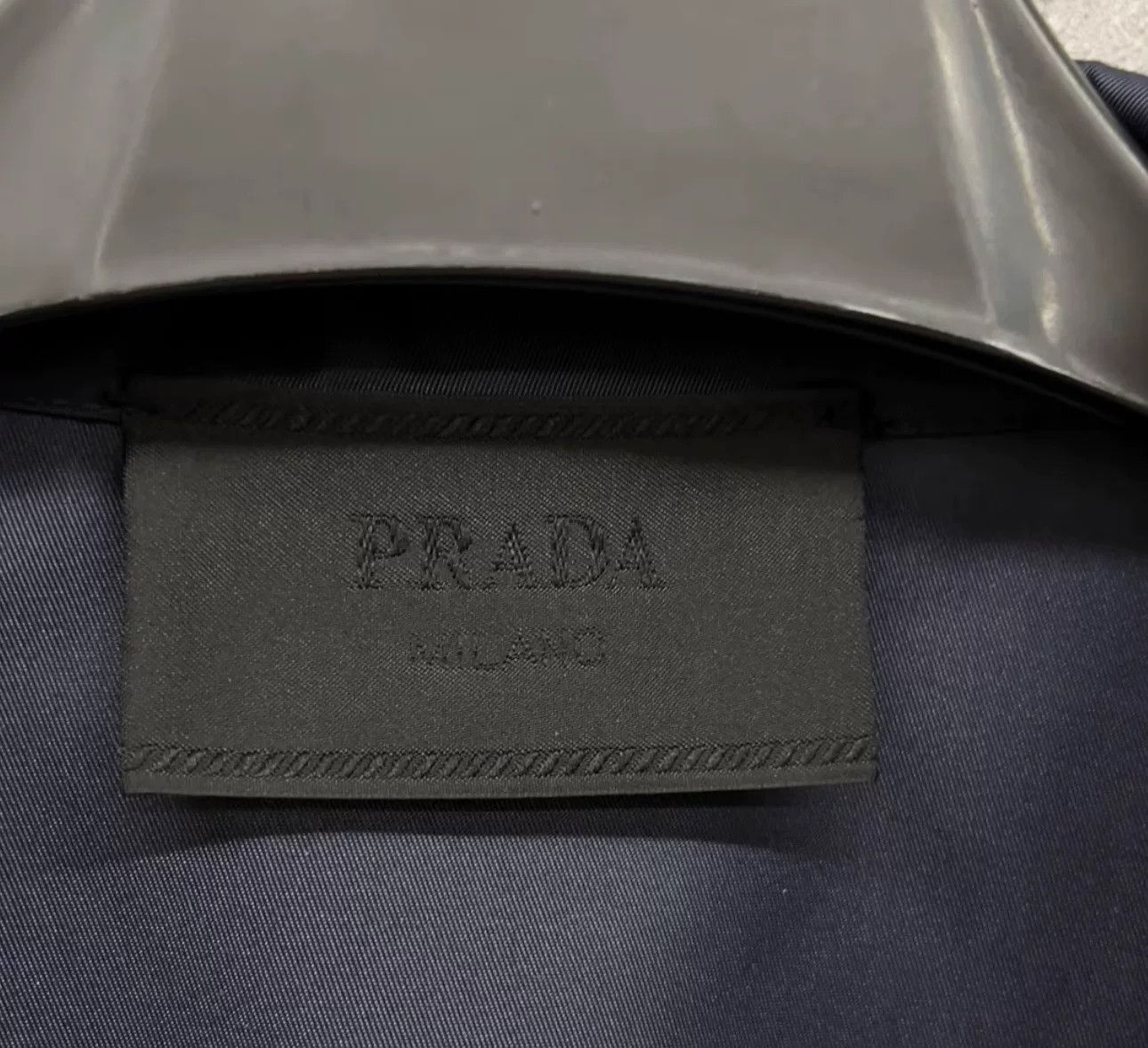 Prada Prada Re-Nylon Triangle Logo Shirt Size L Size US L / EU 52-54 / 3 - 4 Thumbnail