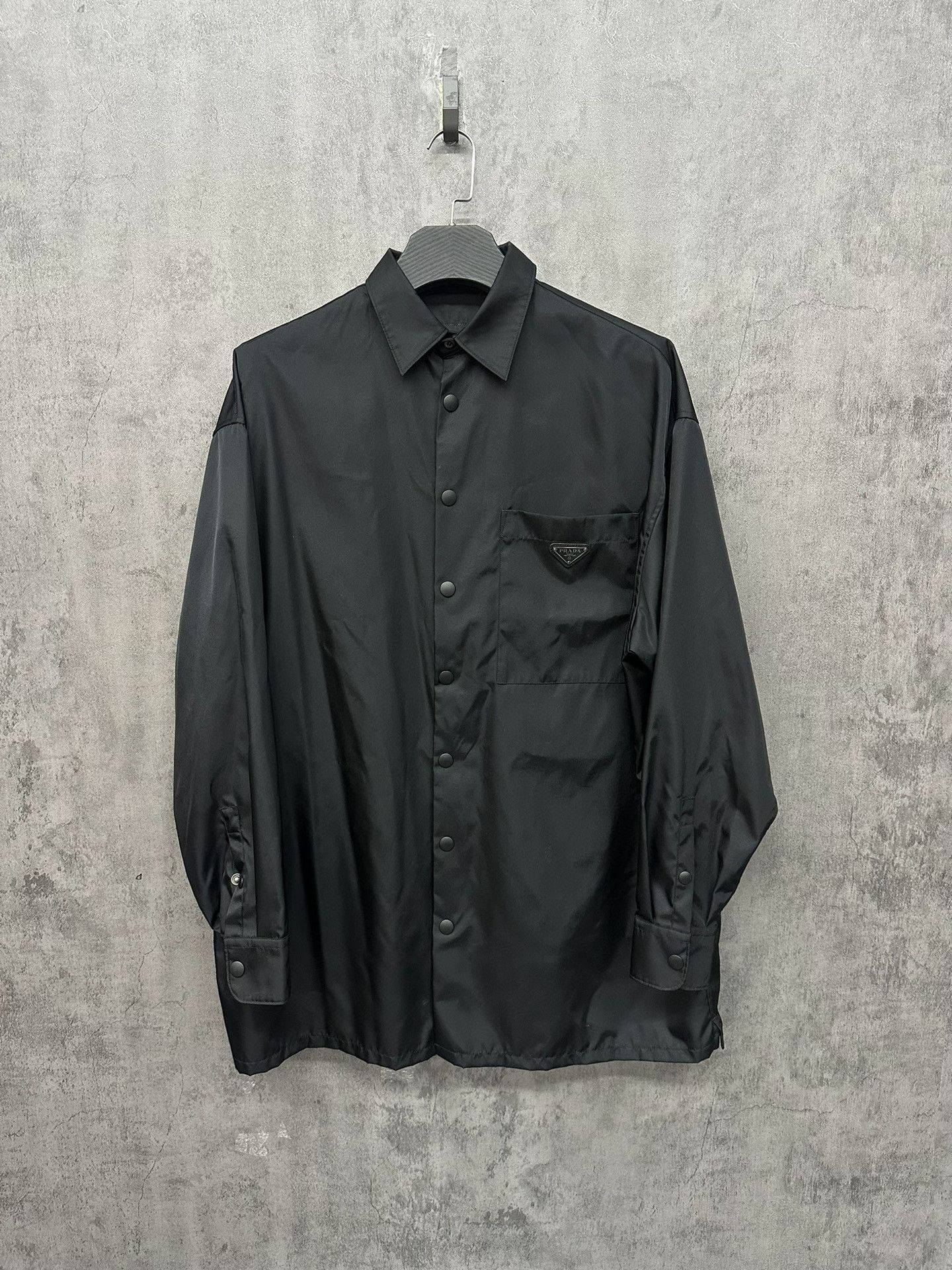 Prada Prada Re-Nylon Triangle Logo Jacket Size M Size US M / EU 48-50 / 2 - 2 Thumbnail