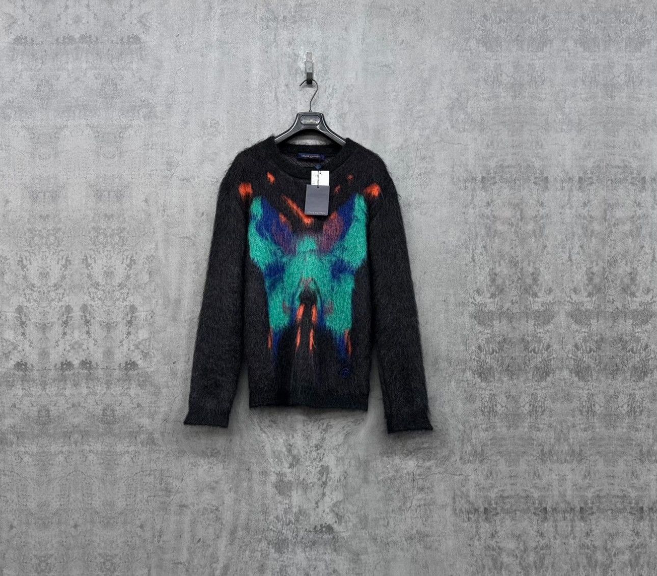 Louis Vuitton Louis Vuitton Butterfly Mohair Sweater L Size US L / EU 52-54 / 3 - 2 Thumbnail