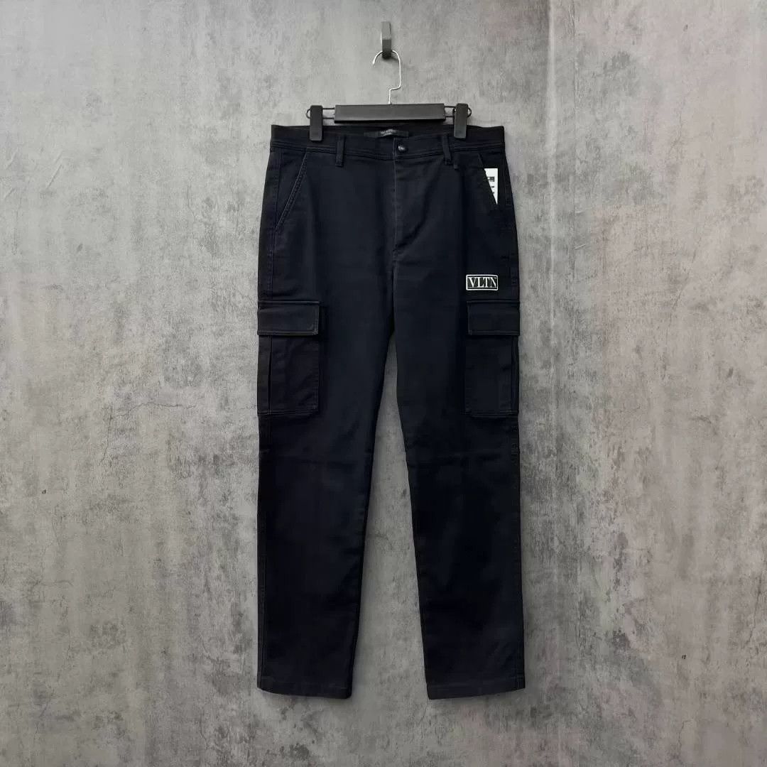 Valentino Valentino VLTN Logo Cargo Pants 50 Size US 34 / EU 50 - 2 Thumbnail