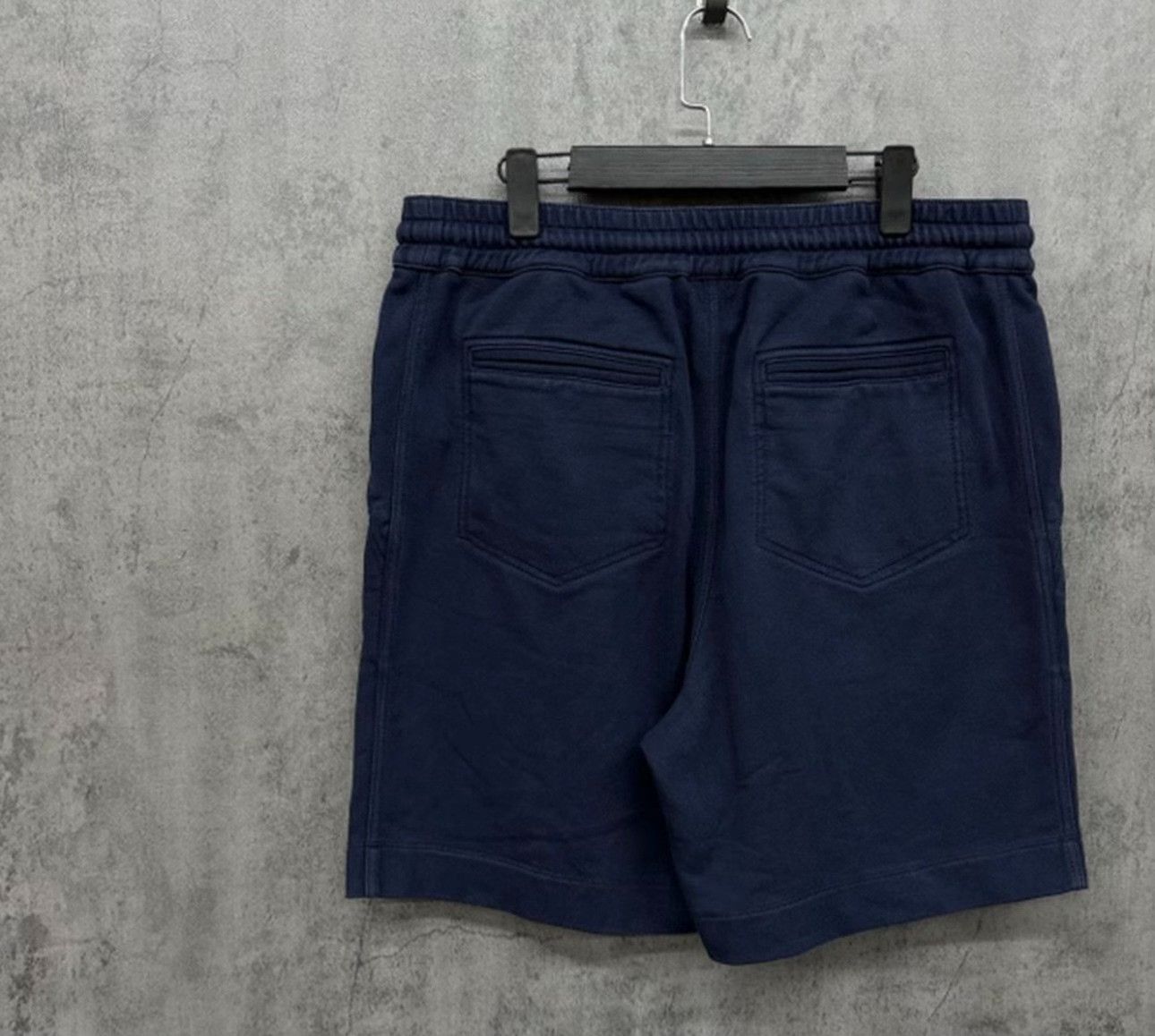 Brunello Cucinelli Brunello Cucinelli Navy Cotton Shorts US 34 Size US 34 / EU 50 - 4 Thumbnail