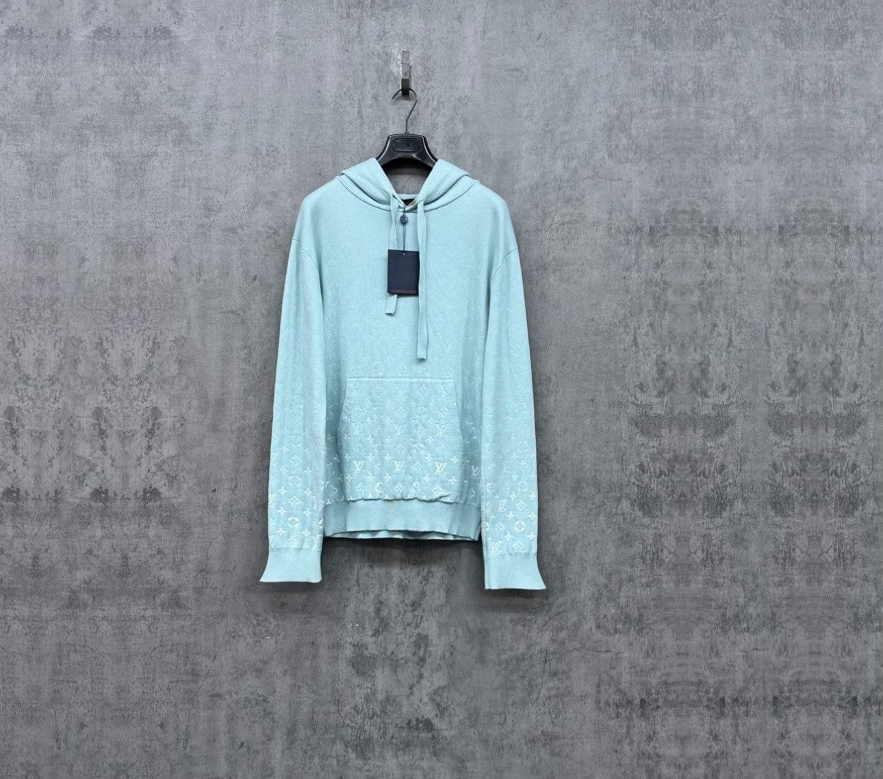 Louis Vuitton Louis Vuitton Monogram Knit Hoodie Size M Size US M / EU 48-50 / 2 - 2 Thumbnail