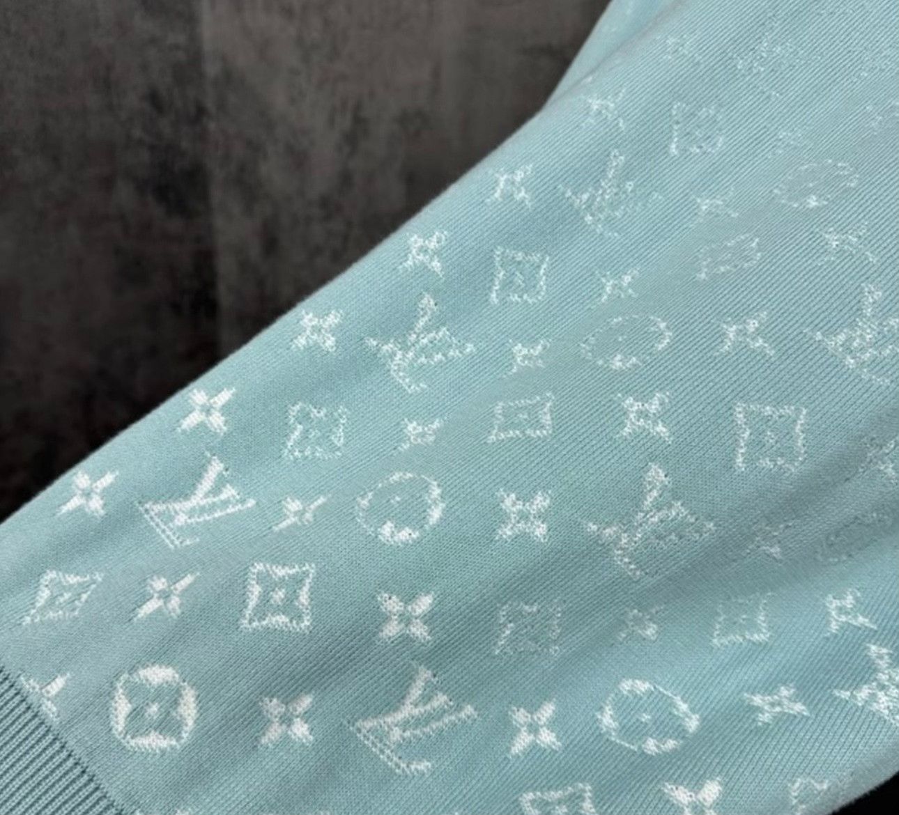 Louis Vuitton Louis Vuitton Monogram Knit Hoodie Size M Size US M / EU 48-50 / 2 - 3 Thumbnail