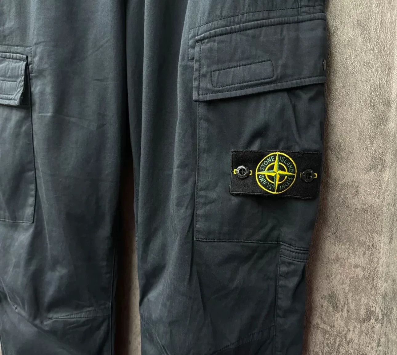 Stone Island Stone Island Navy Compass Patch Cargo Pants 32 Size US 32 / EU 48 - 5 Thumbnail