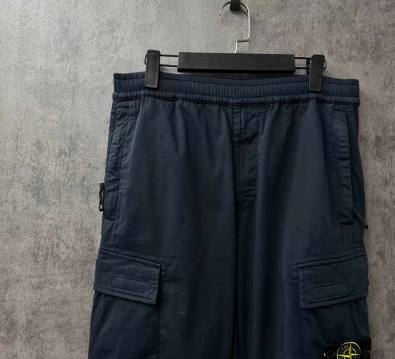 Stone Island Stone Island Navy Compass Patch Cargo Pants 32 Size US 32 / EU 48 - 3 Thumbnail