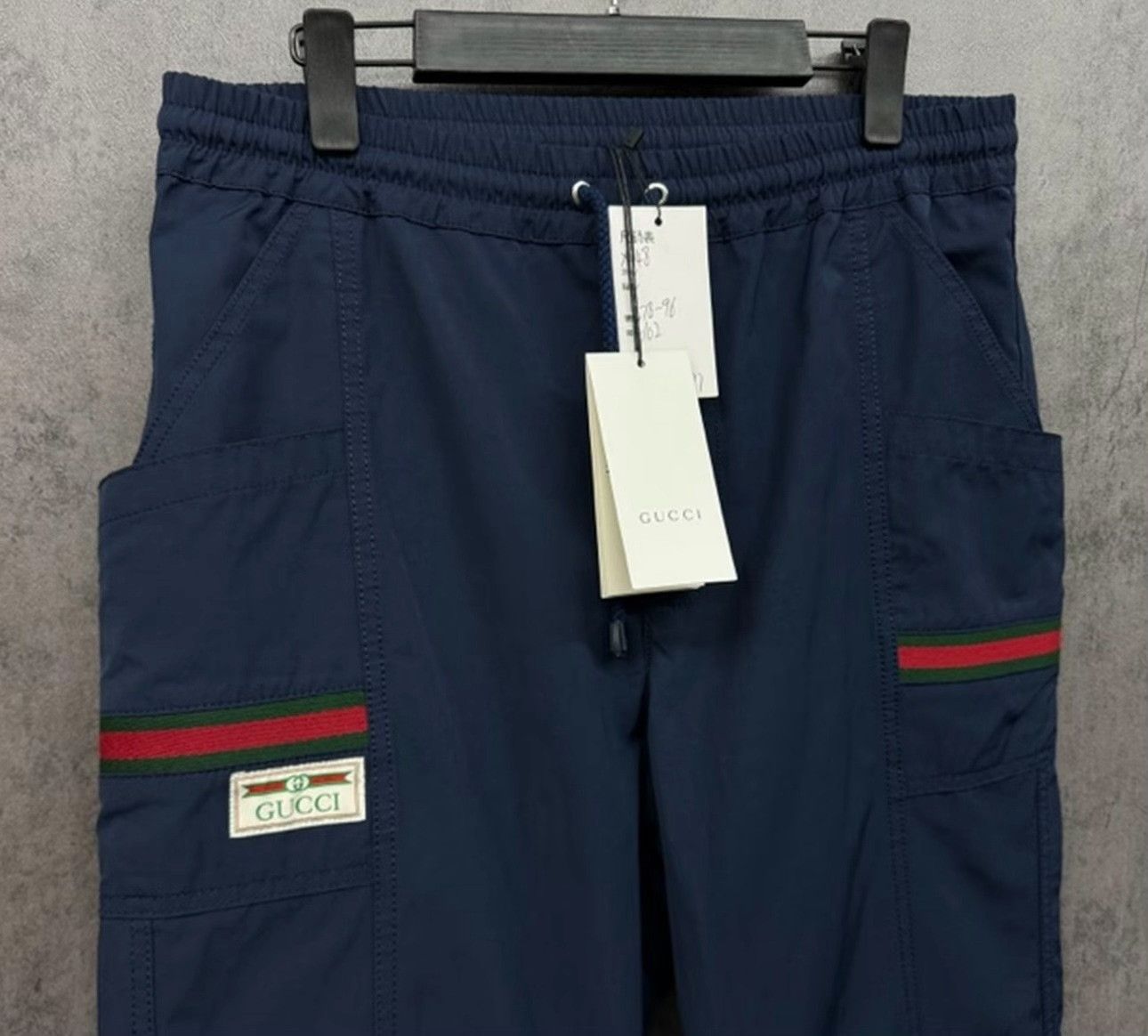 Gucci Gucci Embroidered Web Stripe Casual Pants EU 48 Size US 32 / EU 48 - 3 Thumbnail