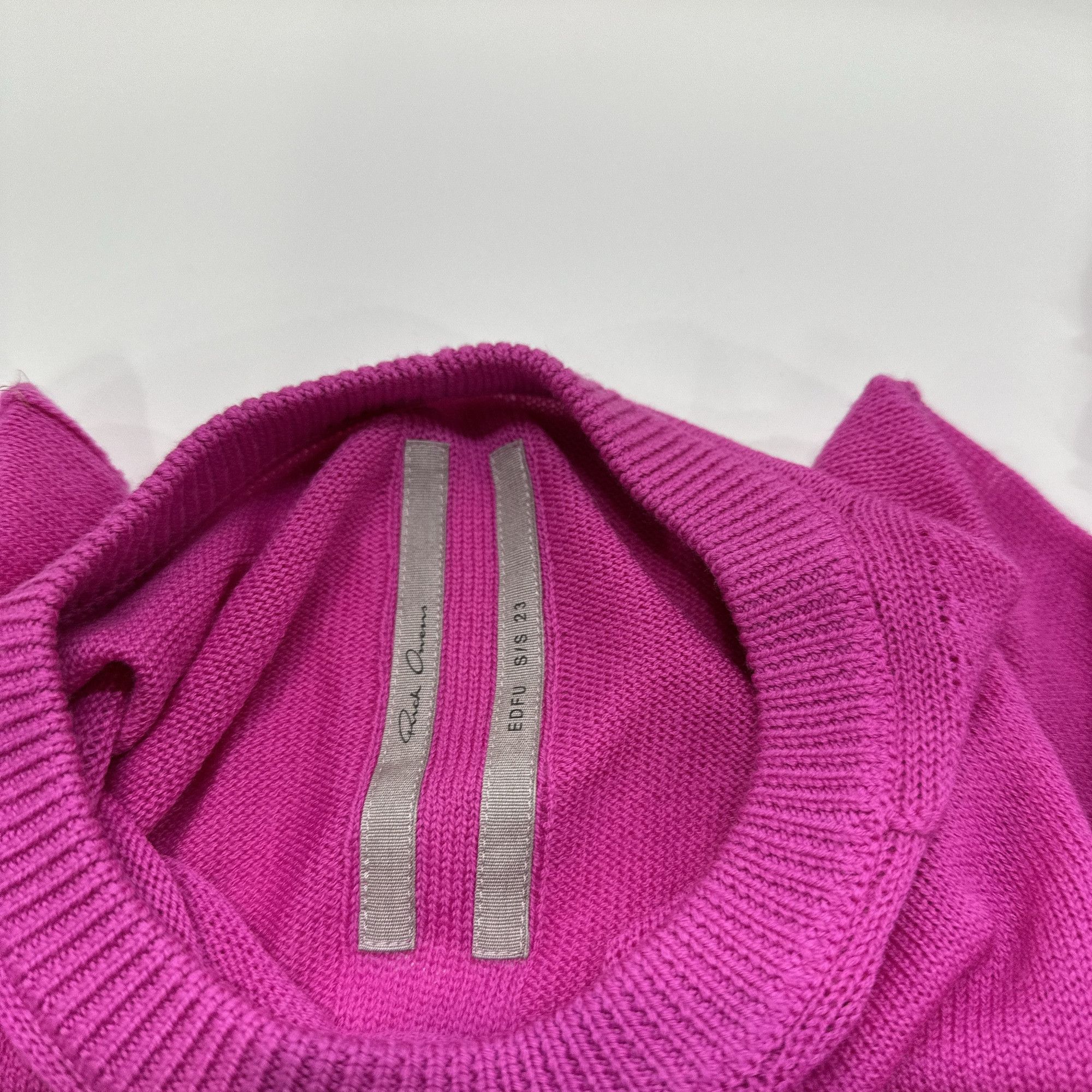 Rick Owens Rick Owens EDFU Cut-Out Sleeve Knit Sweater XS Size XS / US 0-2 / IT 36-38 - 3 Thumbnail