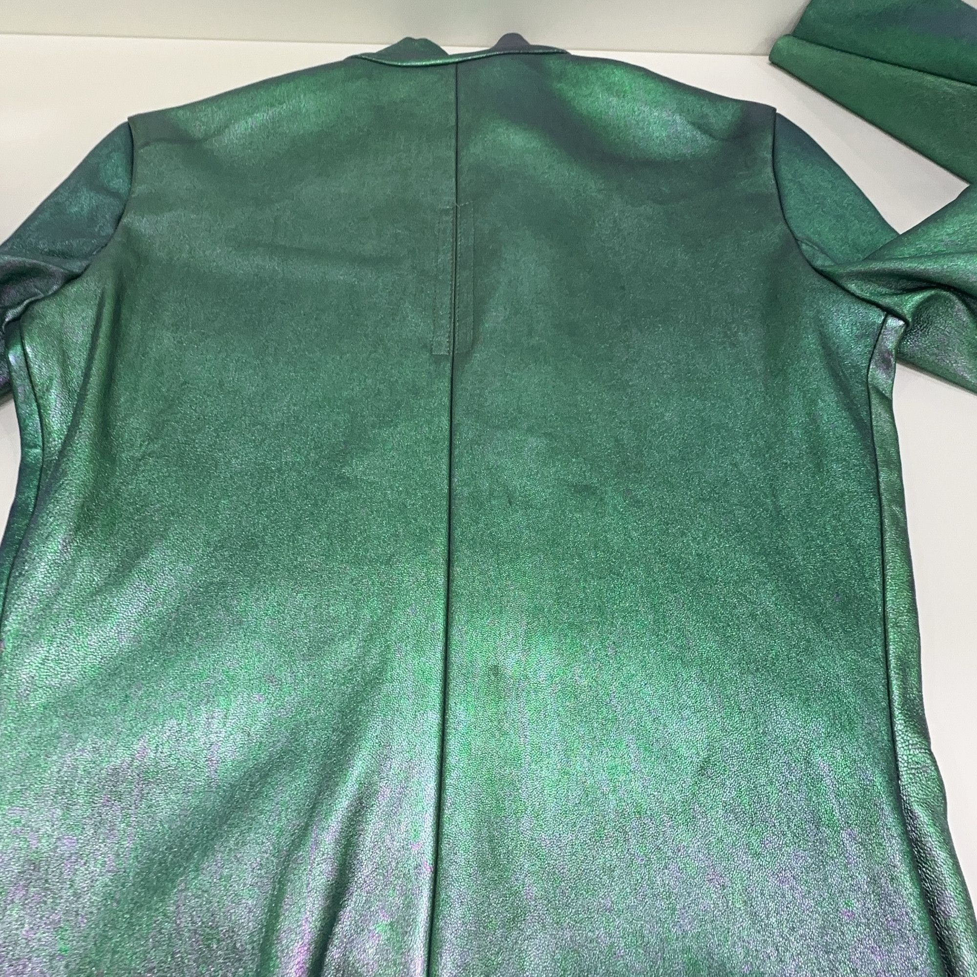 Rick Owens Rick Owens SS23 Iridescent Gary Leather Jacket IT 40 Size S / US 4 / IT 40 - 6 Thumbnail