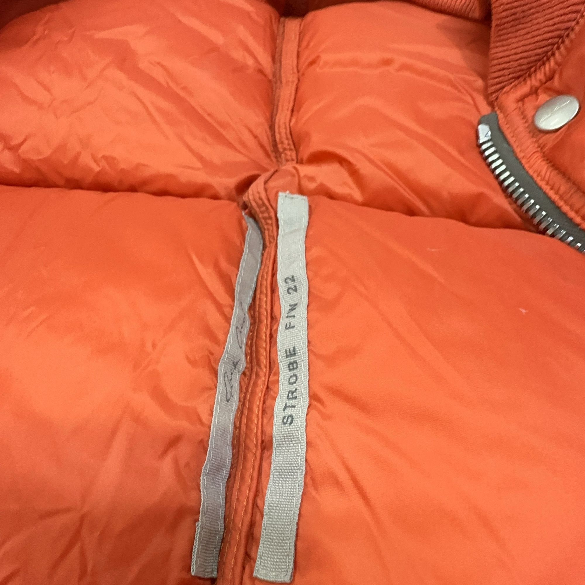 Rick Owens Rick Owens FW22 Strobe Puffer Flight Jacket 46 Size US S / EU 44-46 / 1 - 4 Thumbnail