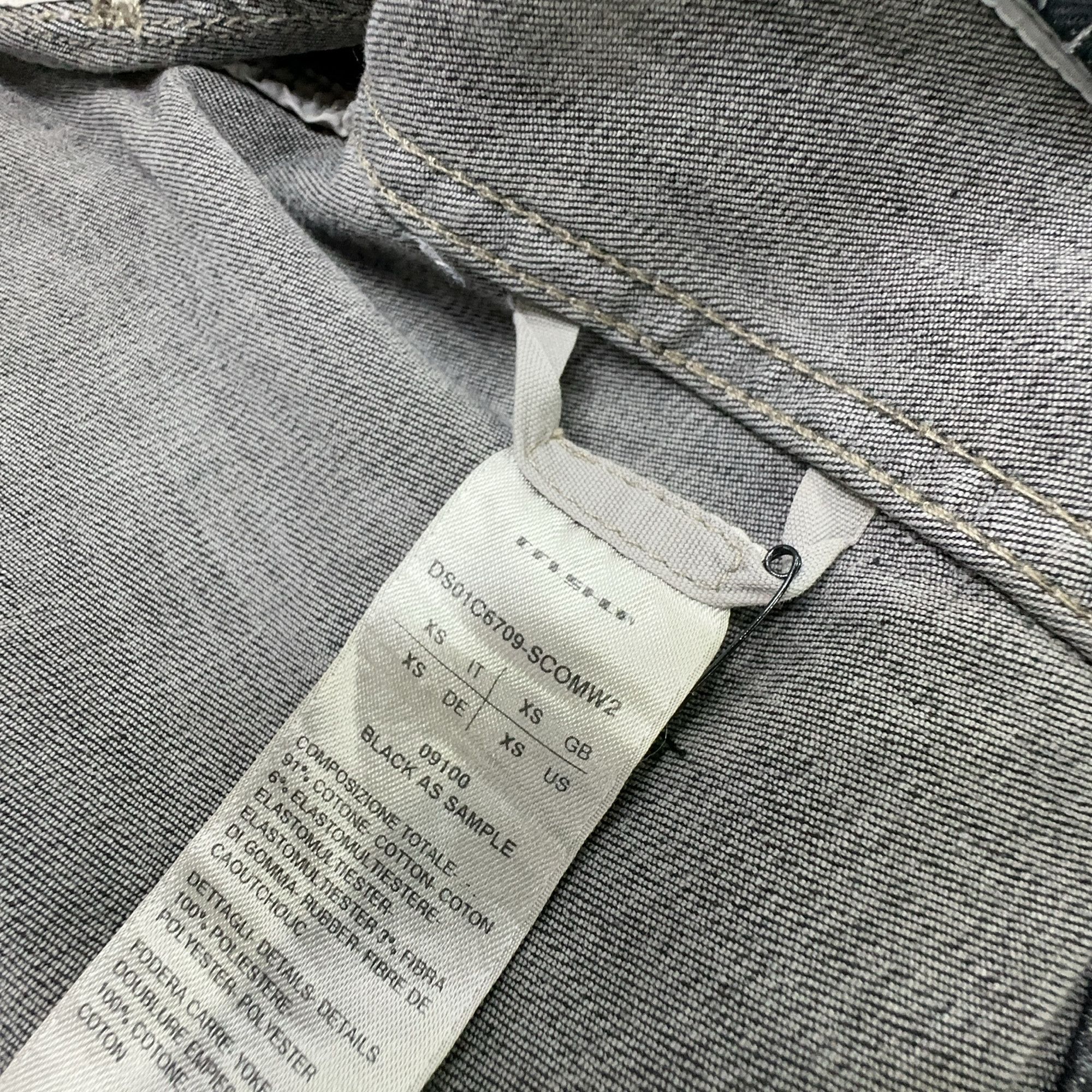 Rick Owens Drkshdw Rick Owens DRKSHDW Patchwork Outershirt XS Size XS / US 0-2 / IT 36-38 - 3 Thumbnail
